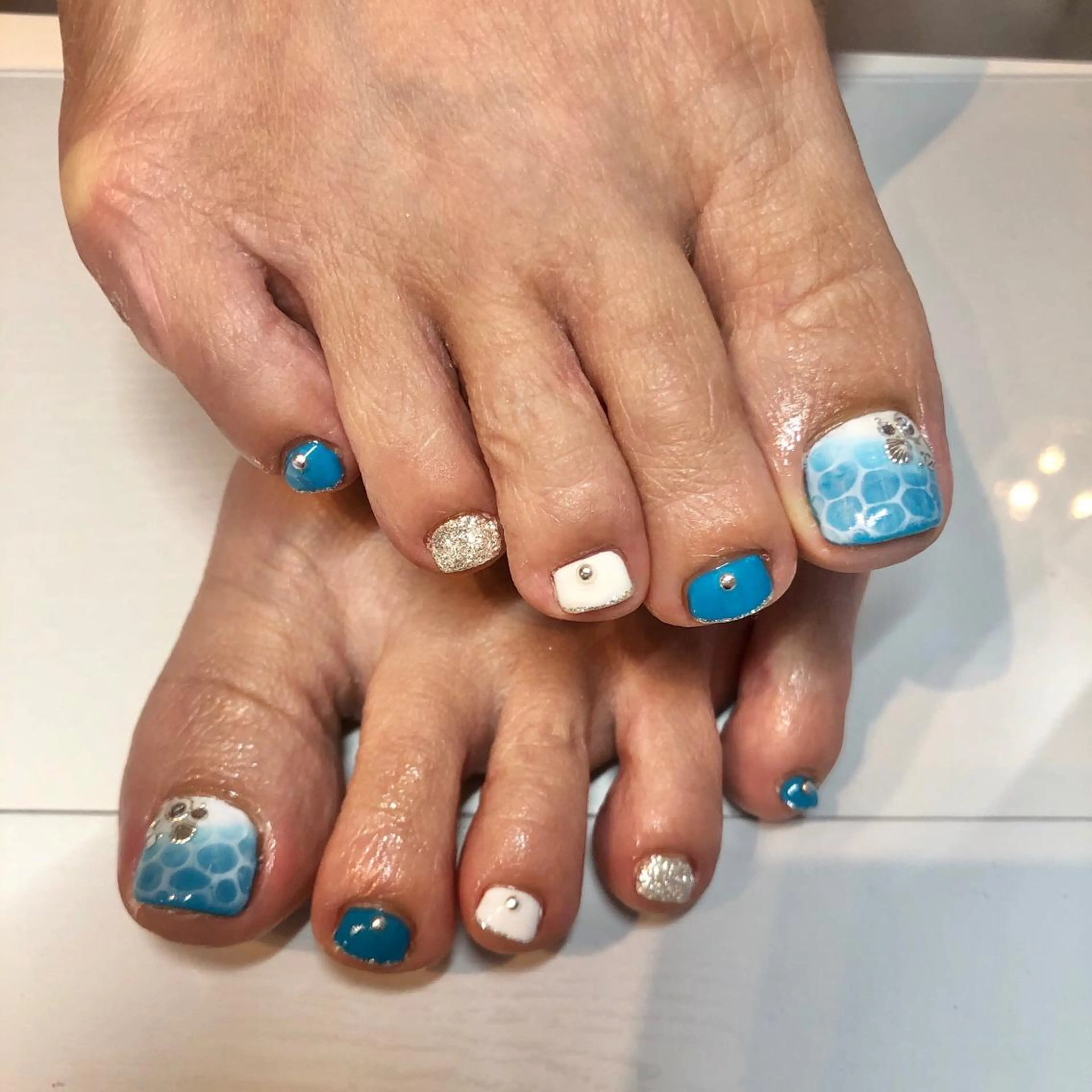 ネイル フットネイル Tocowaka マエダのネイルデザイン