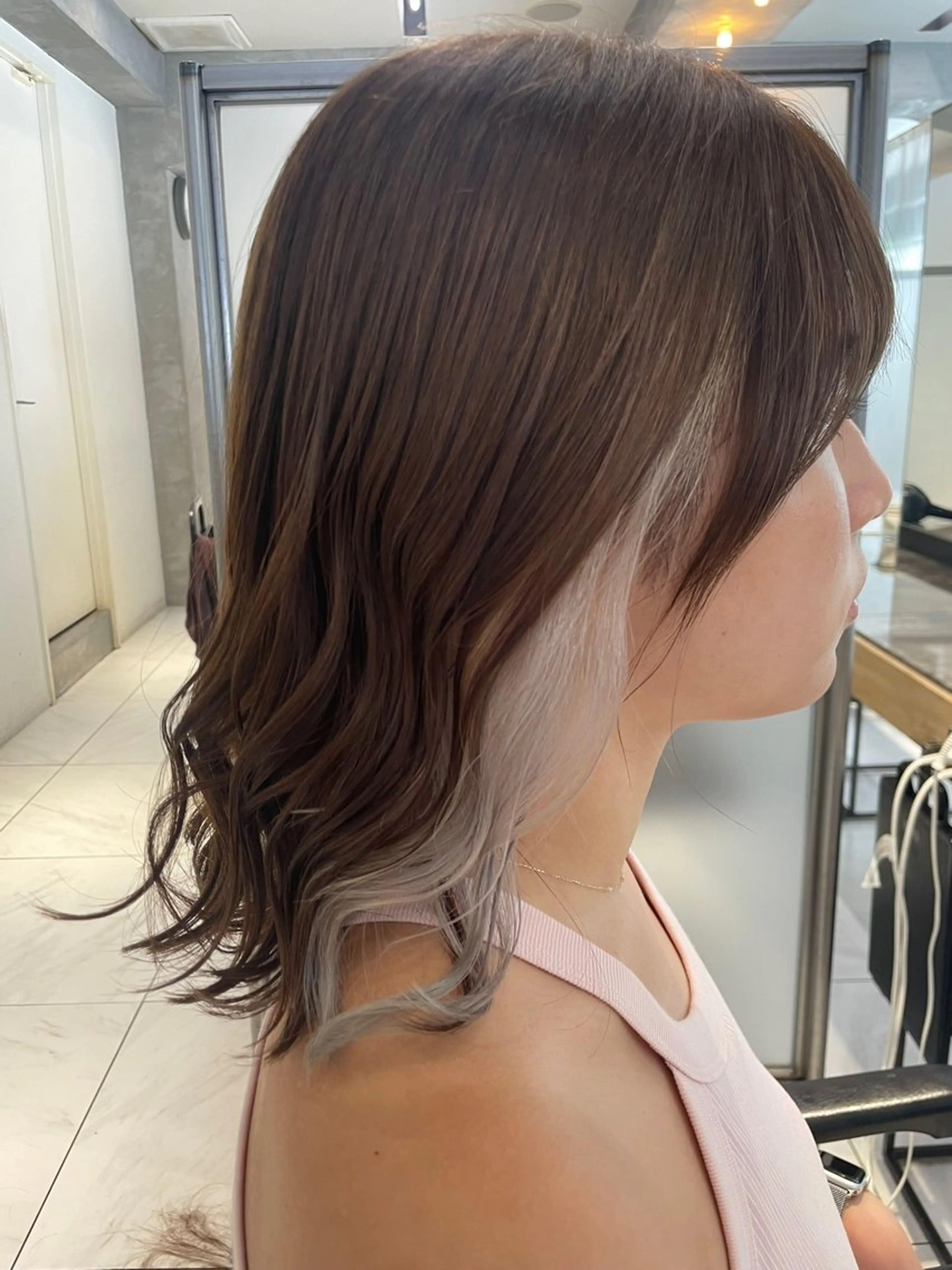 ミディアム カラー カット ヘアカラー トリートメント 🦕小林 大地🦕のヘアスタイル