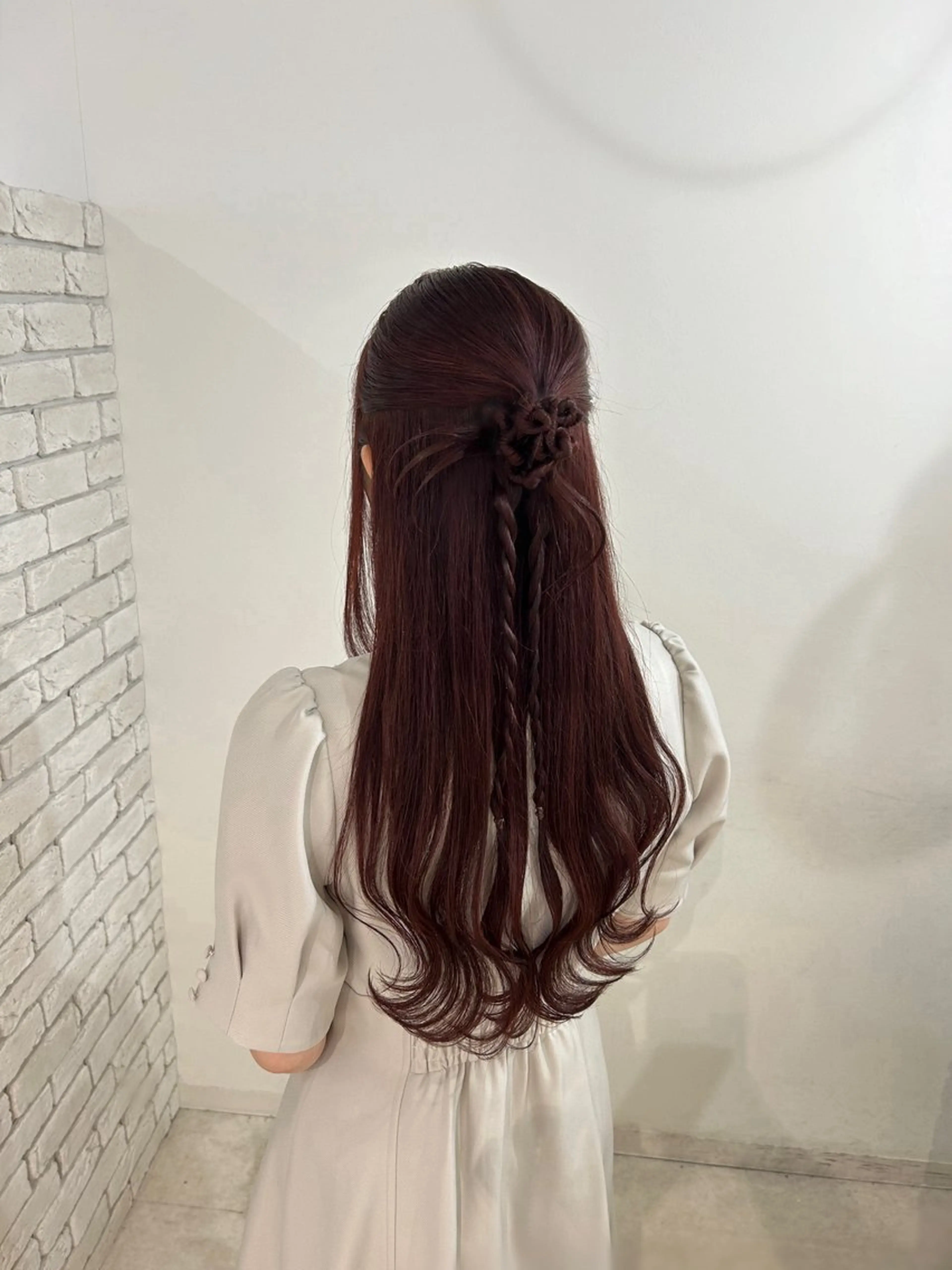 ロング りさ/ヘアセット 無料モデル募集🎀のマツエク・マツパデザイン