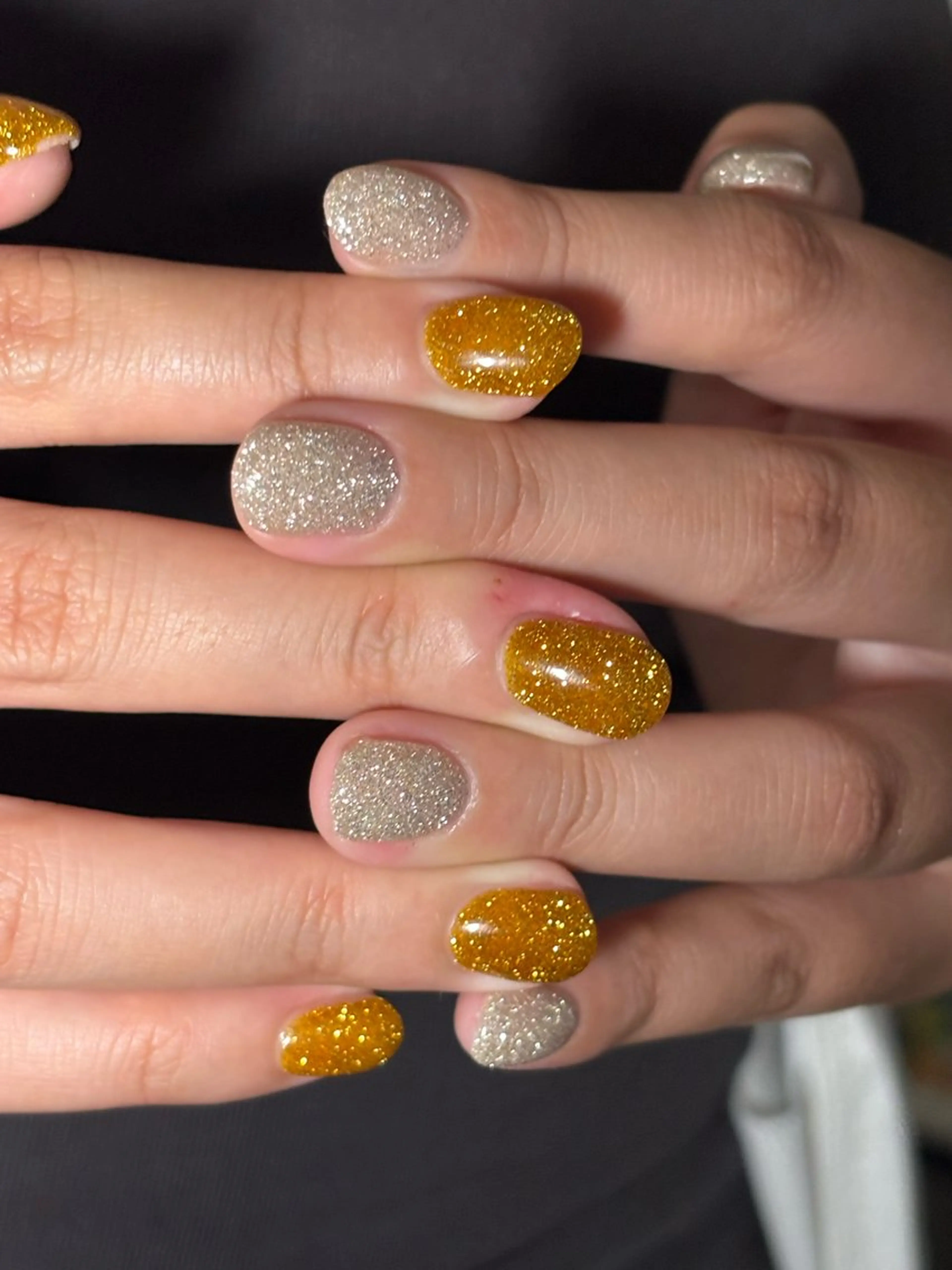 ネイル フラッシュネイル キラキラネイル ハンドネイル ✨DozyGlam NailSalonのネイルデザイン