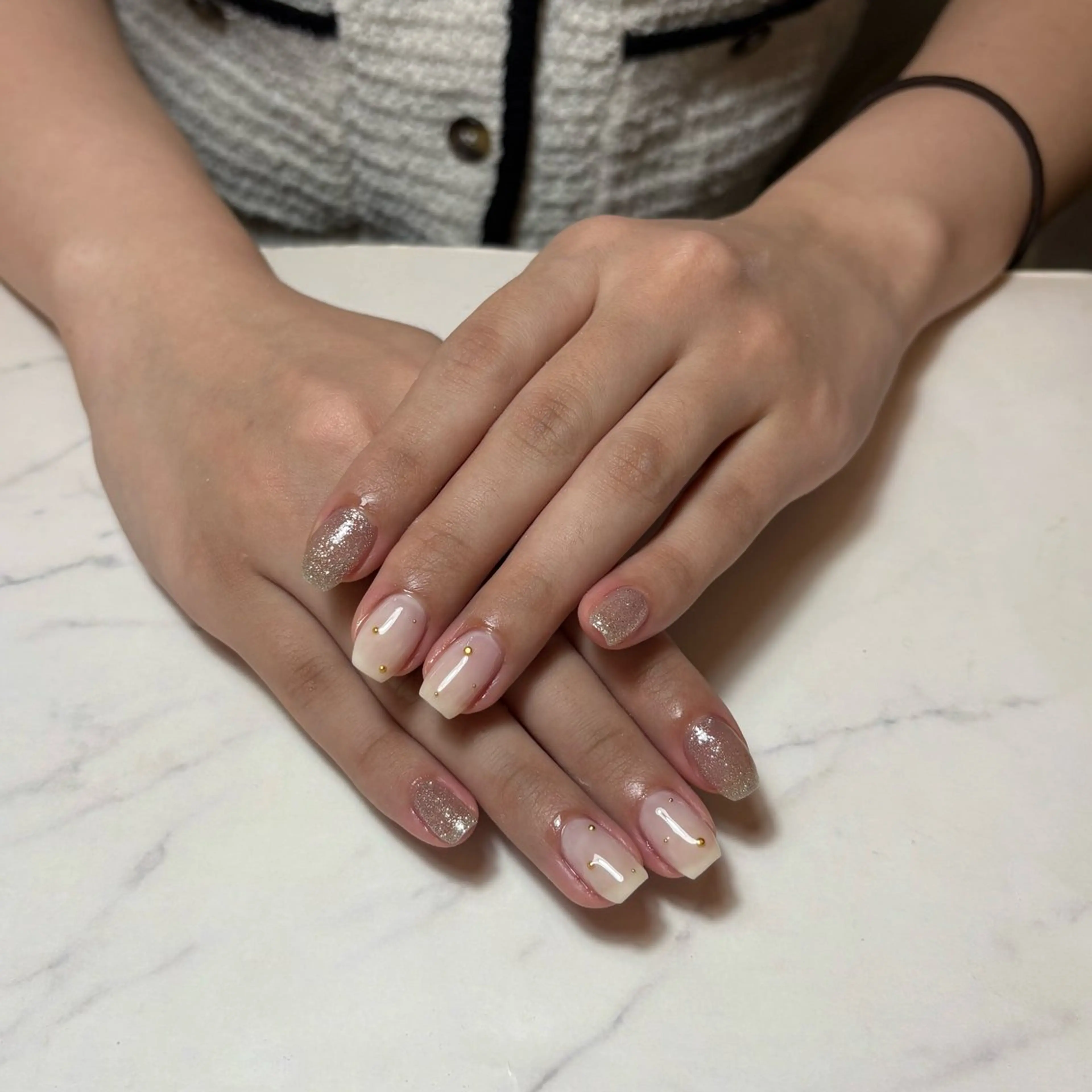 ネイル ニュアンスネイル 💫 さりのネイルデザイン