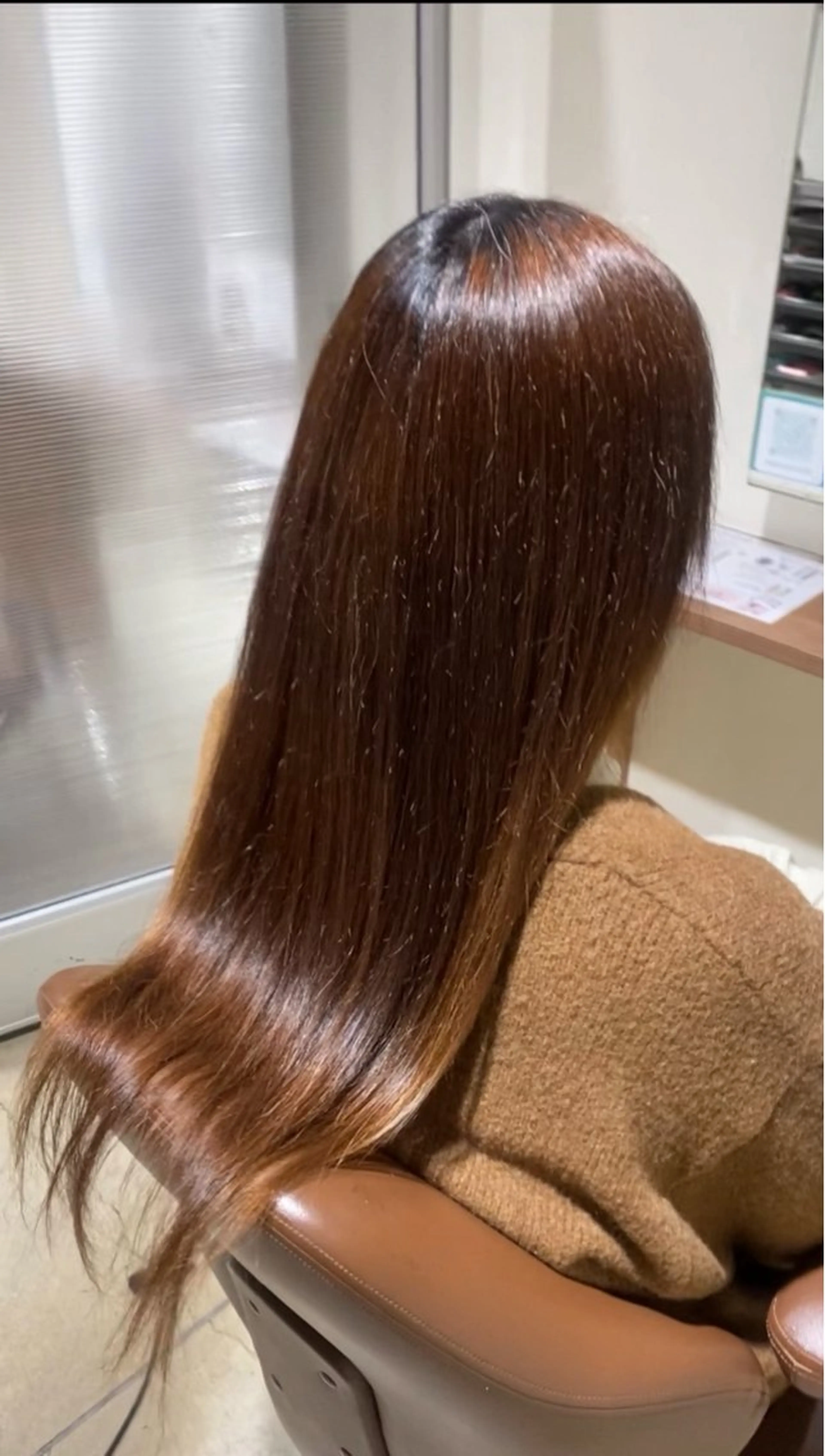 ロング くせ毛 縮毛矯正 トリートメント 縮毛矯正 岡本 一太のヘアスタイル