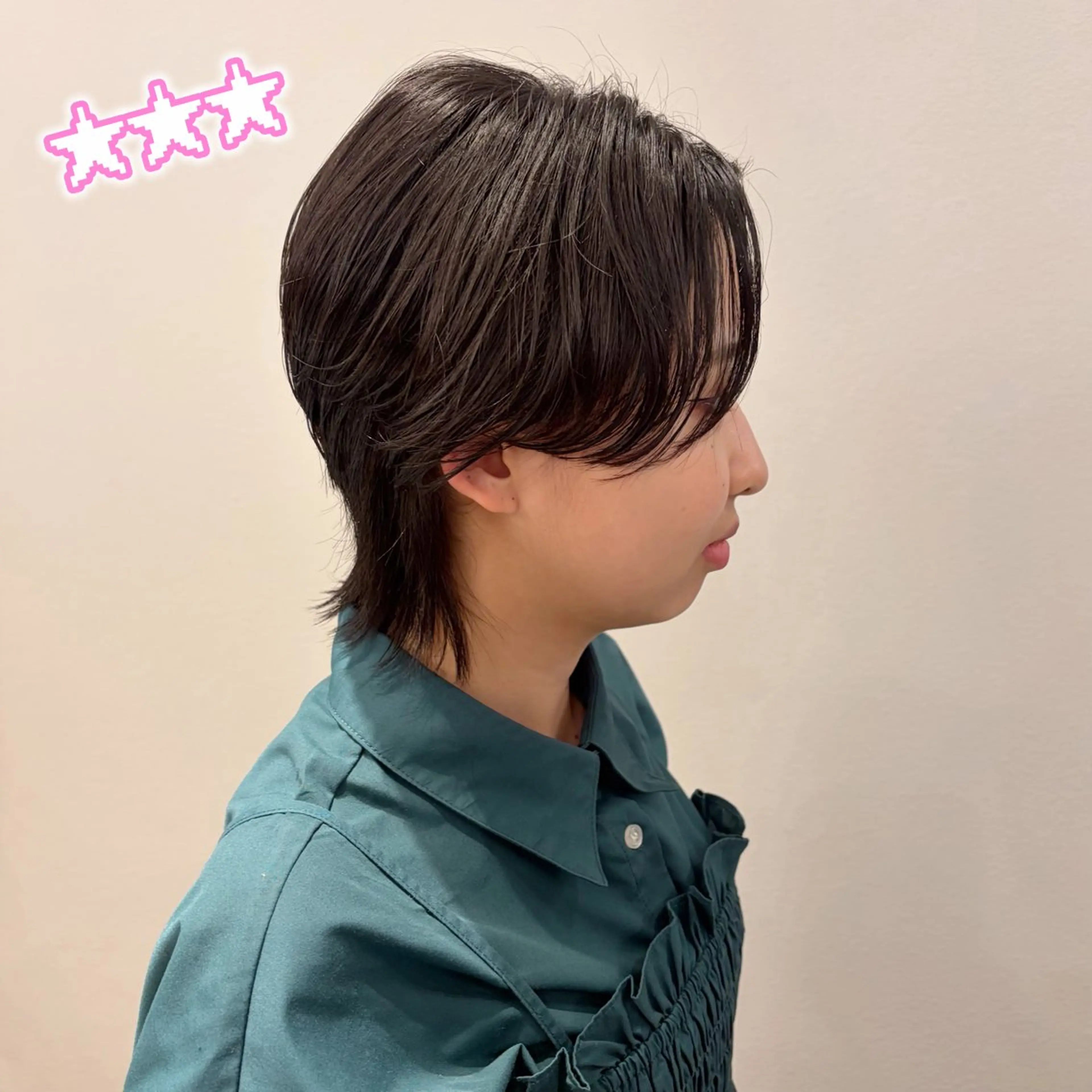 ショート ショートヘア ウルフカット カット 顔周り/ガーリー /ヘアメ/あつはのヘアスタイル