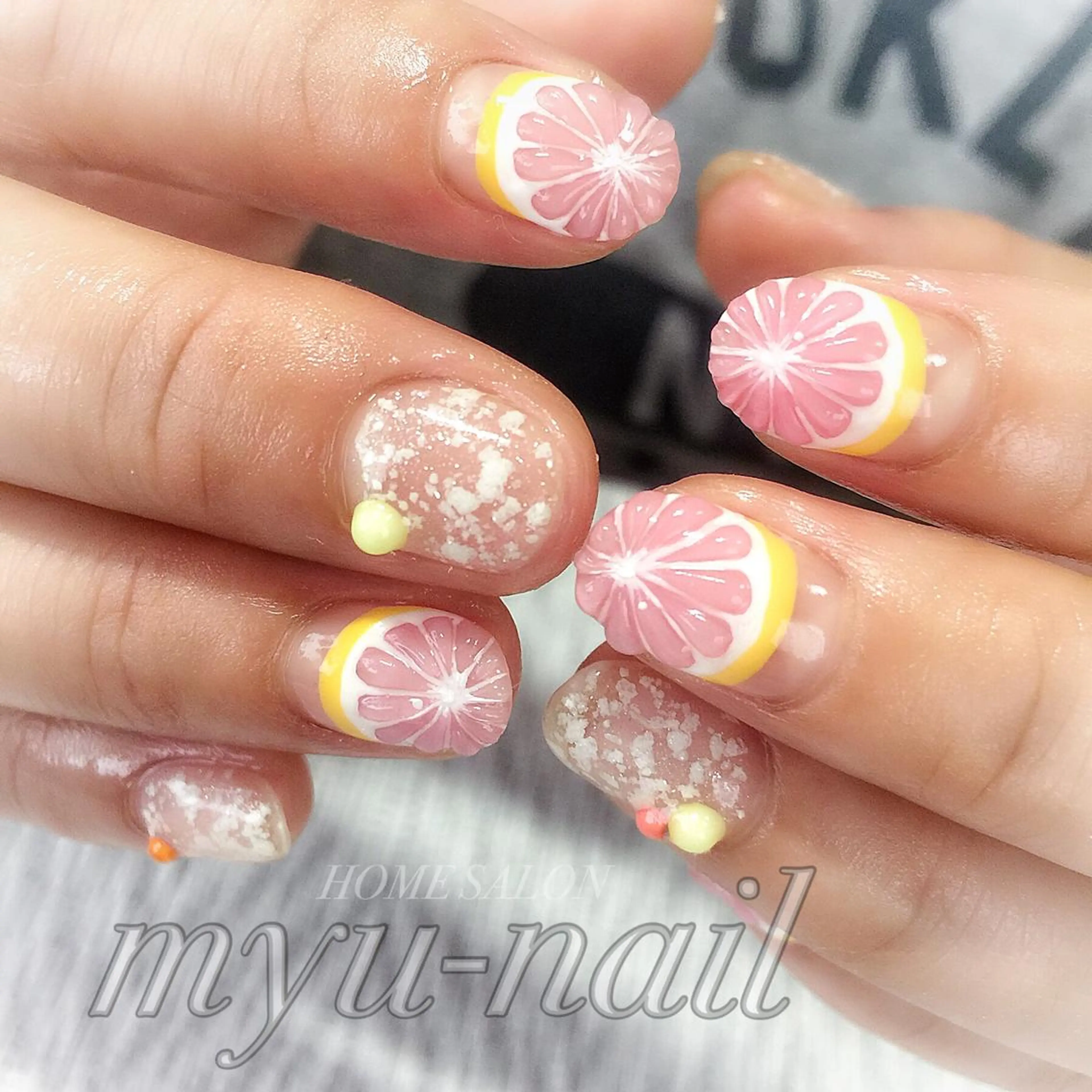 ネイル ホームサロン myu-nailのネイルデザイン
