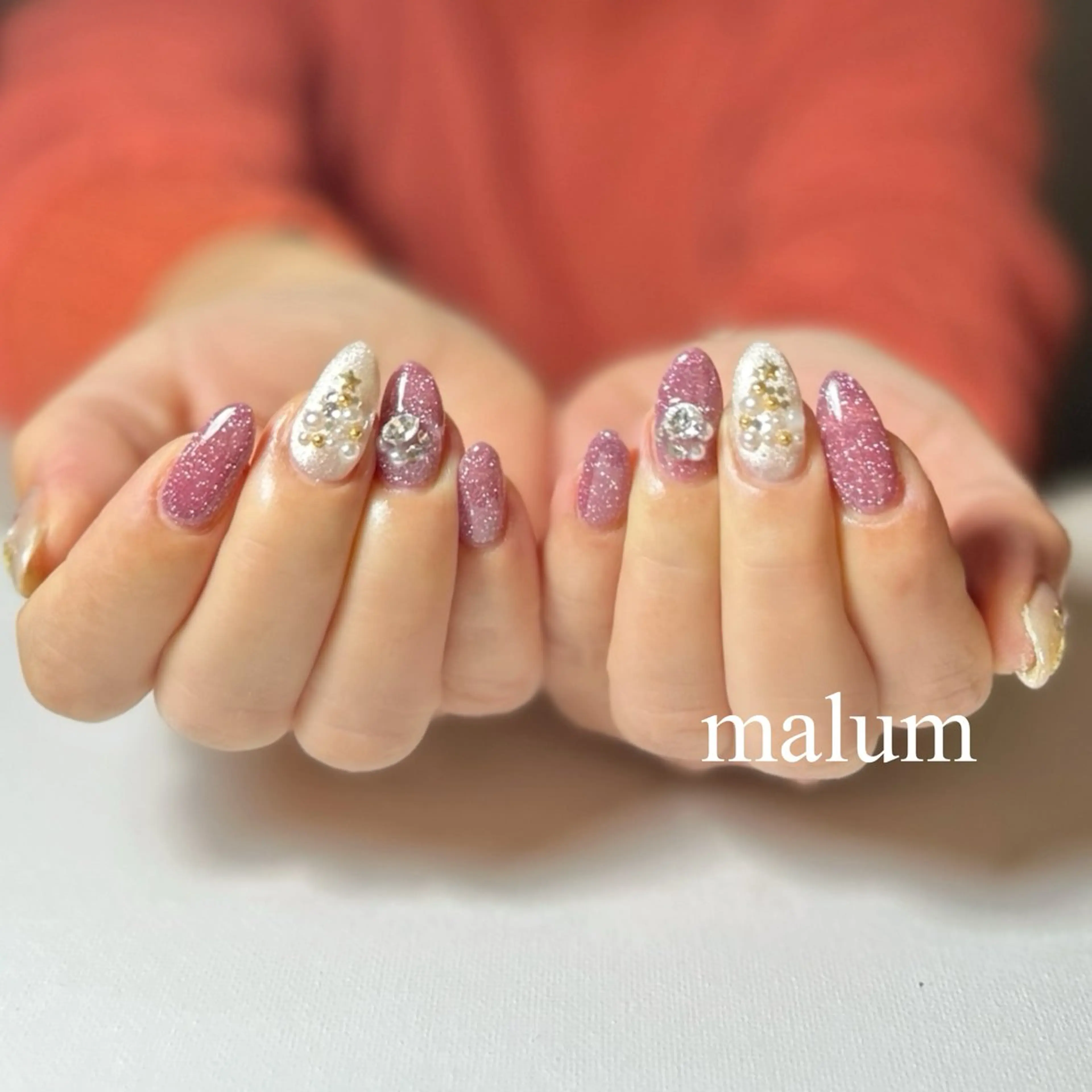 ネイル ハンドネイル malum nailのネイルデザイン