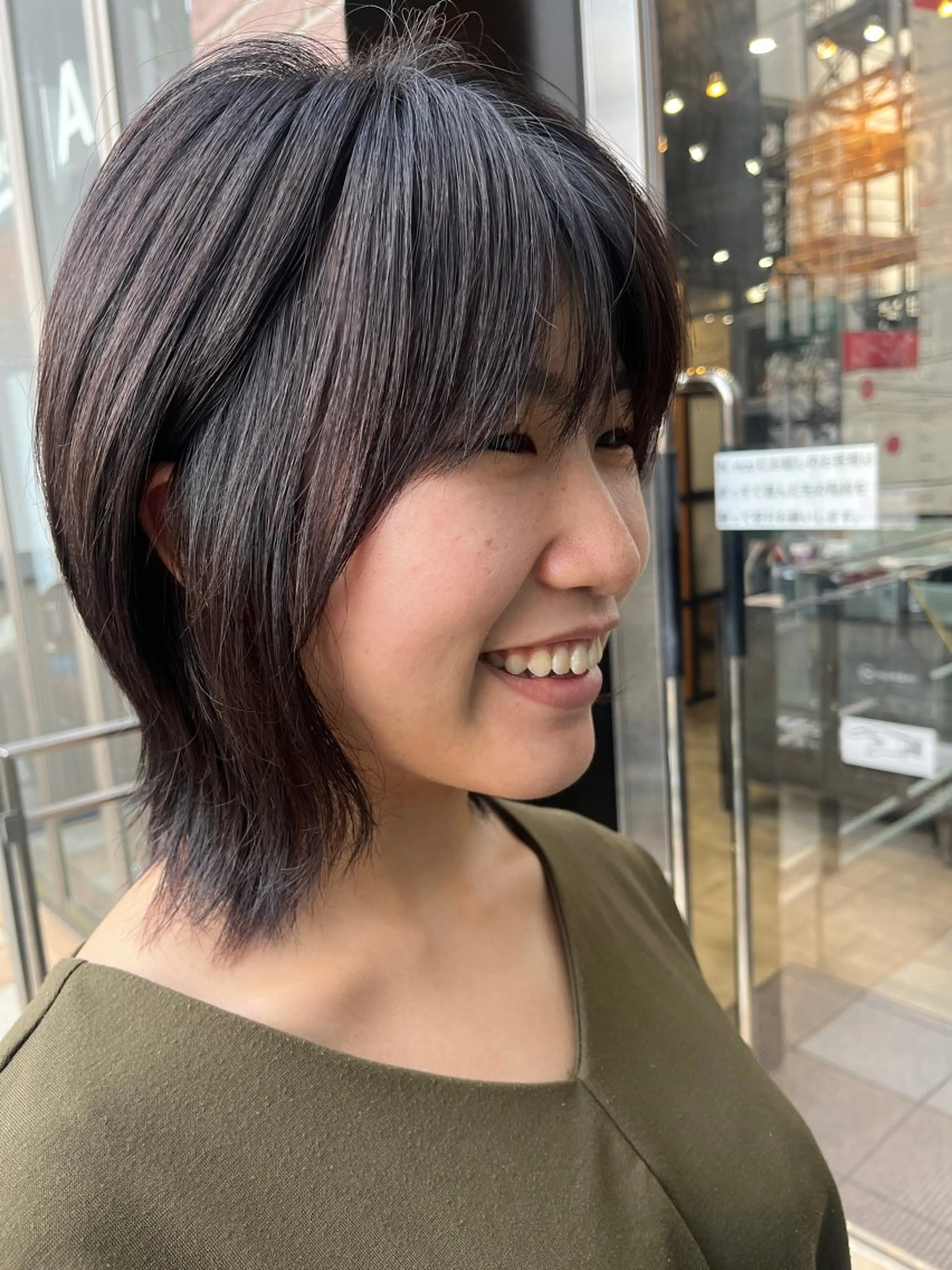 ミディアム カラー times salon名駅所属・久木原 ゆりのヘアスタイル