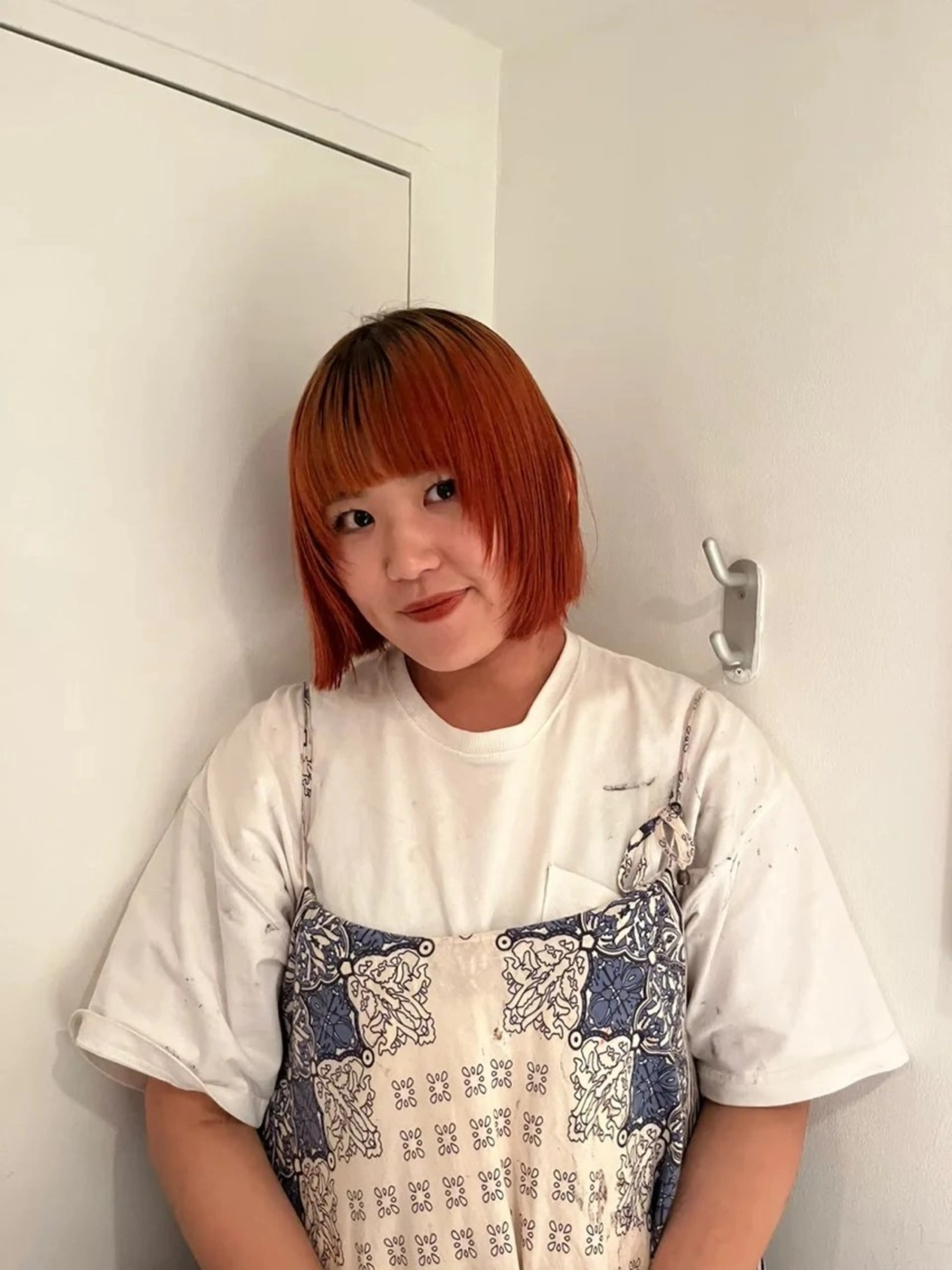 カラー かがやしづ ⭐️ハイトーンのヘアスタイル