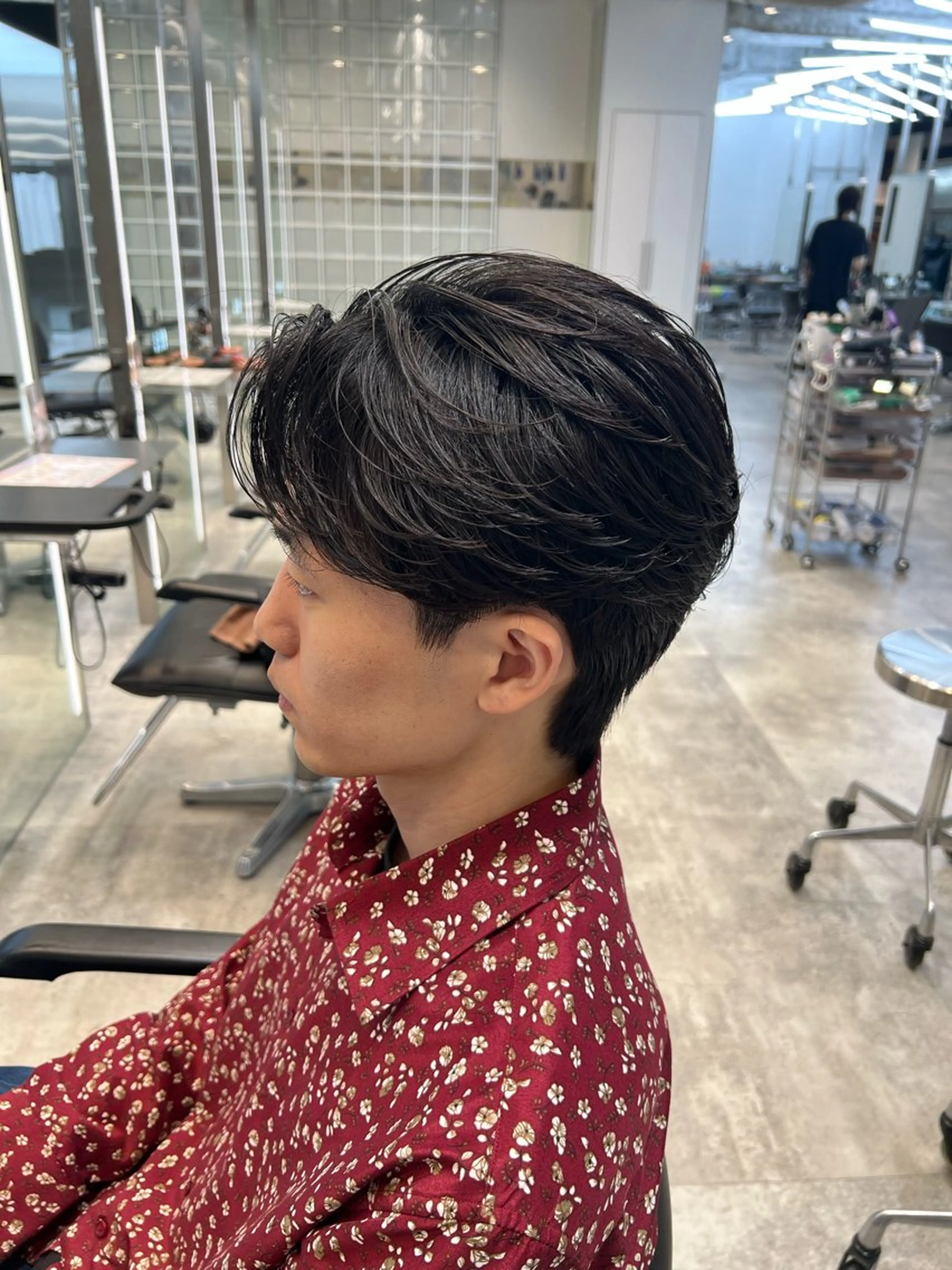 パーマ メンズ カット パーマ 川口 翔太郎（fifth）のヘアスタイル