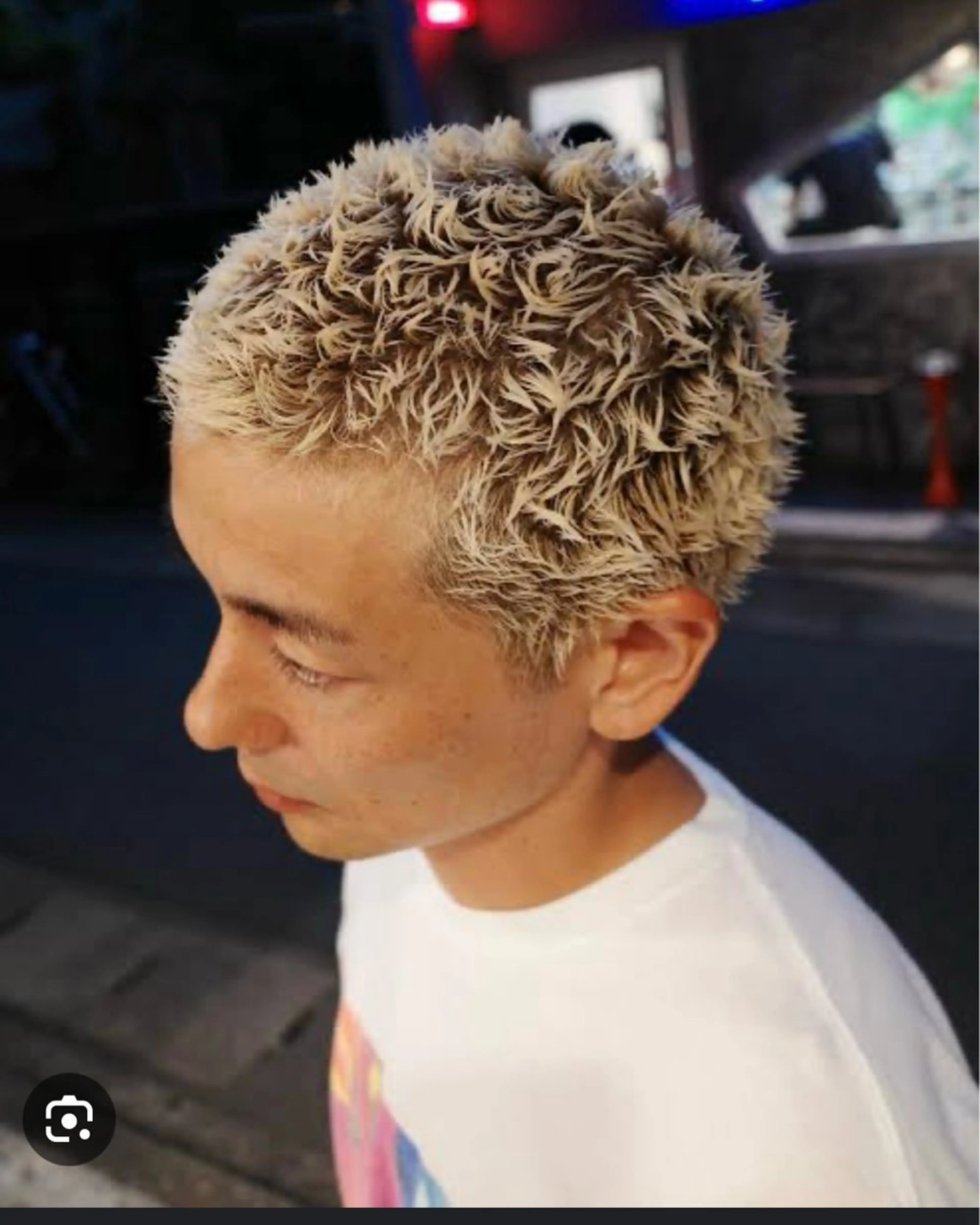 カット+イージードリル(ブリーチ込み)の写真