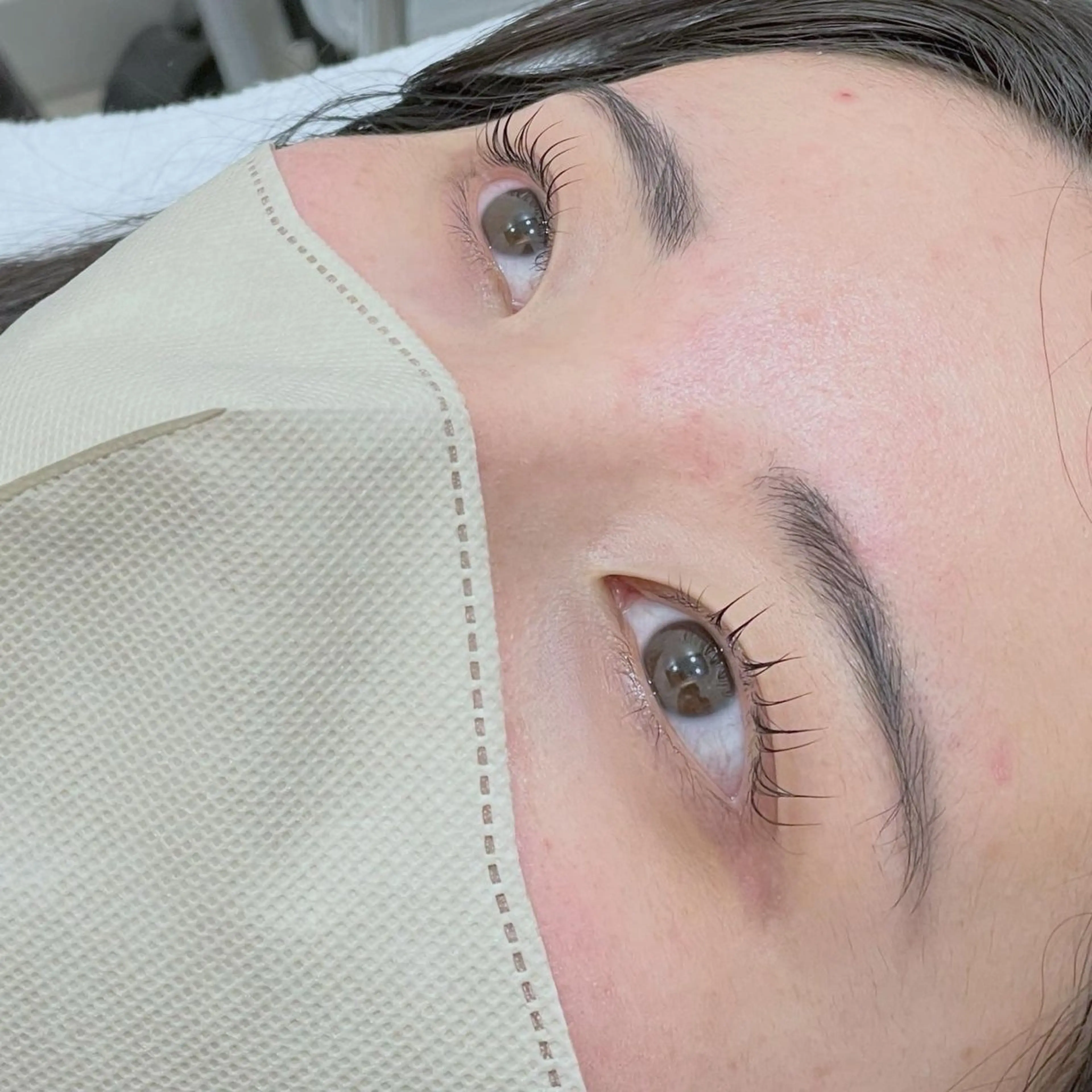 マツエク・マツパ パリジェンヌラッシュリフト まつげパーマ 一重×まつ毛パーマ PROGRESS 🤍白井🤍のマツエク・マツパデザイン