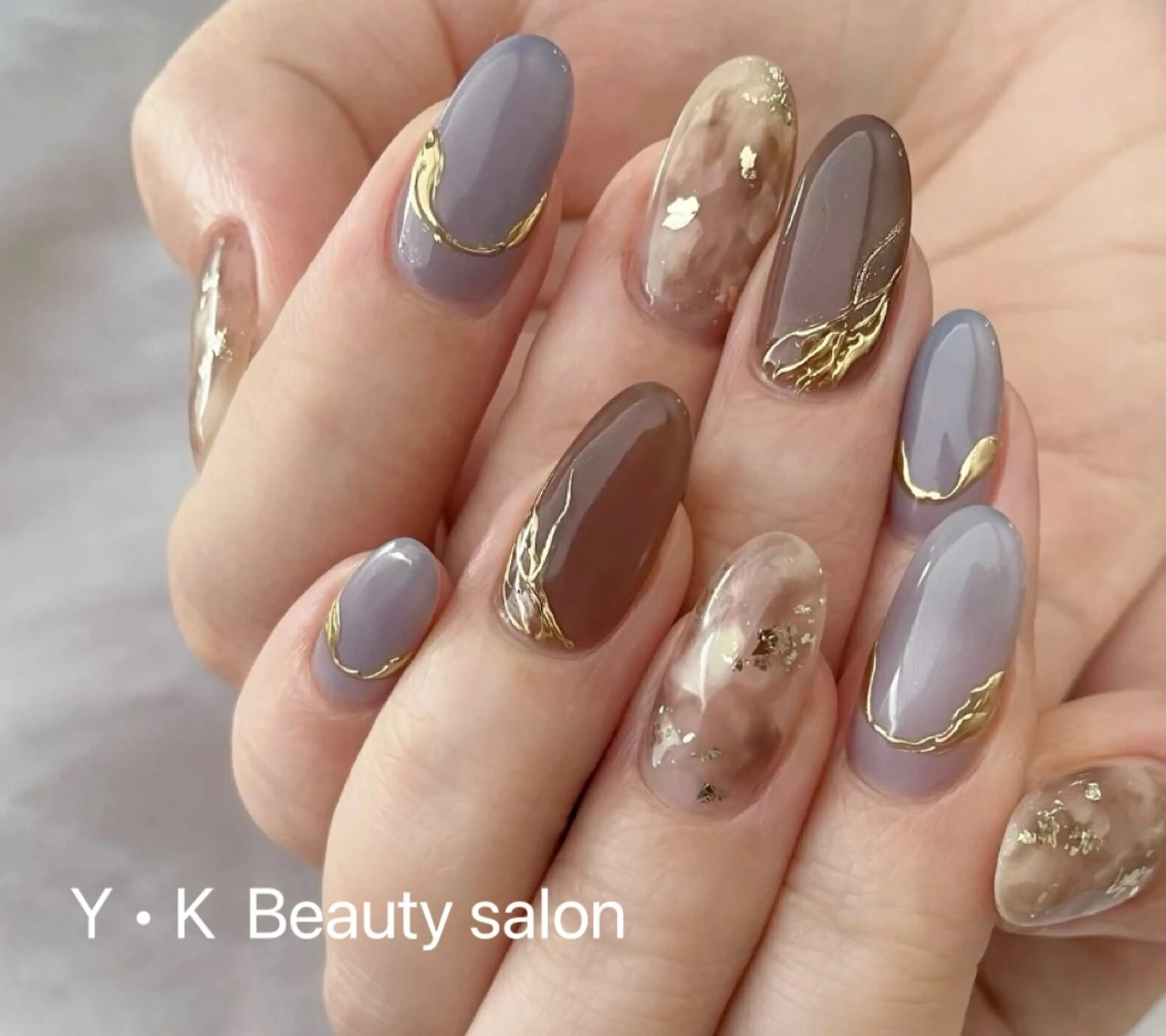 ネイル アートネイル チークネイル 長さ出し フレンチネイル ジェルネイル YK Beauty Salonのマツエク・マツパデザイン