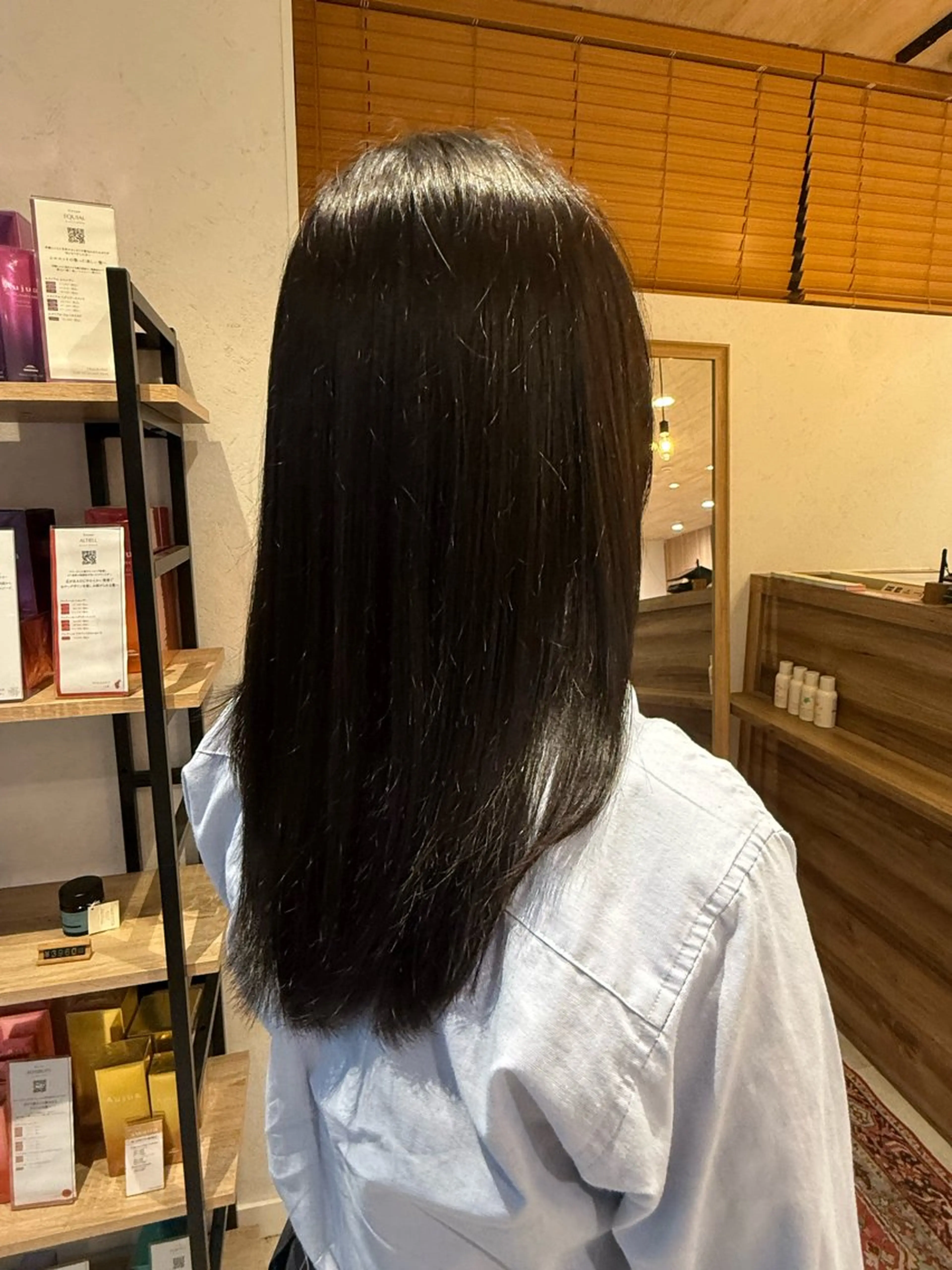 セミロング カラー ヘアカラー ナチュラルカラー /AKIR‎A🌝のヘアスタイル