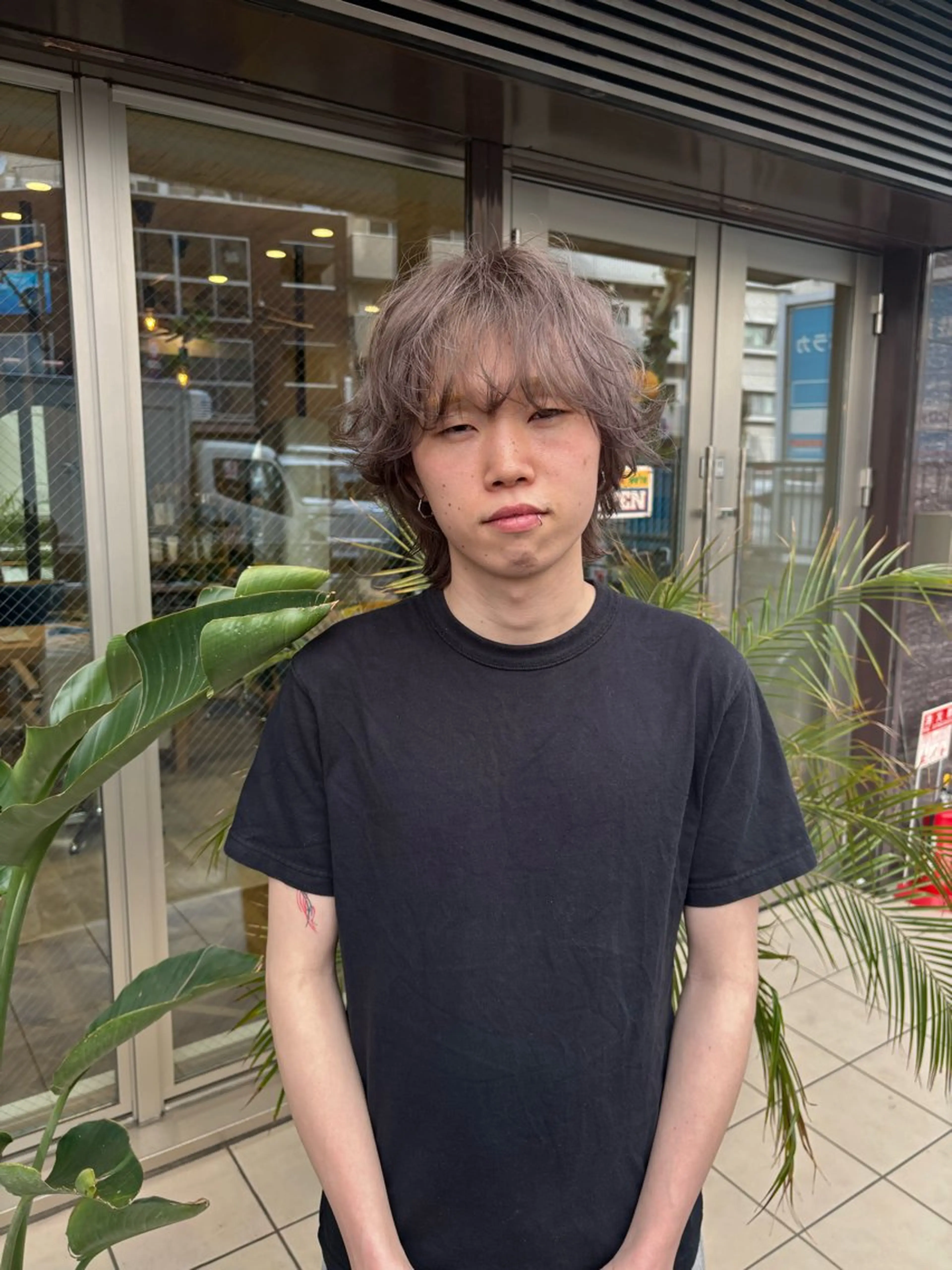 カラー メンズ 江口 幸太のヘアスタイル
