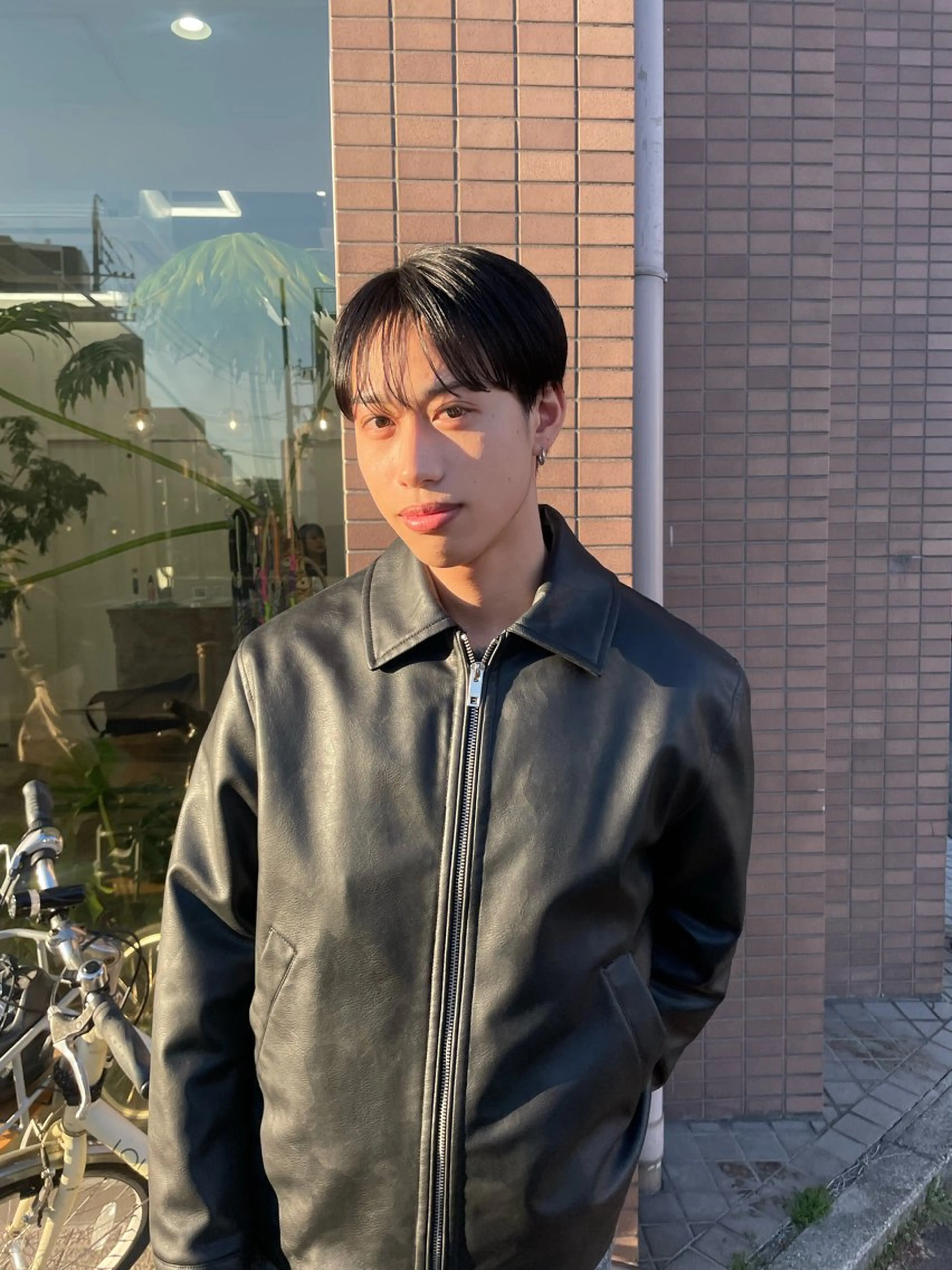 メンズ カット ショート/パーマ /muku サリのヘアスタイル