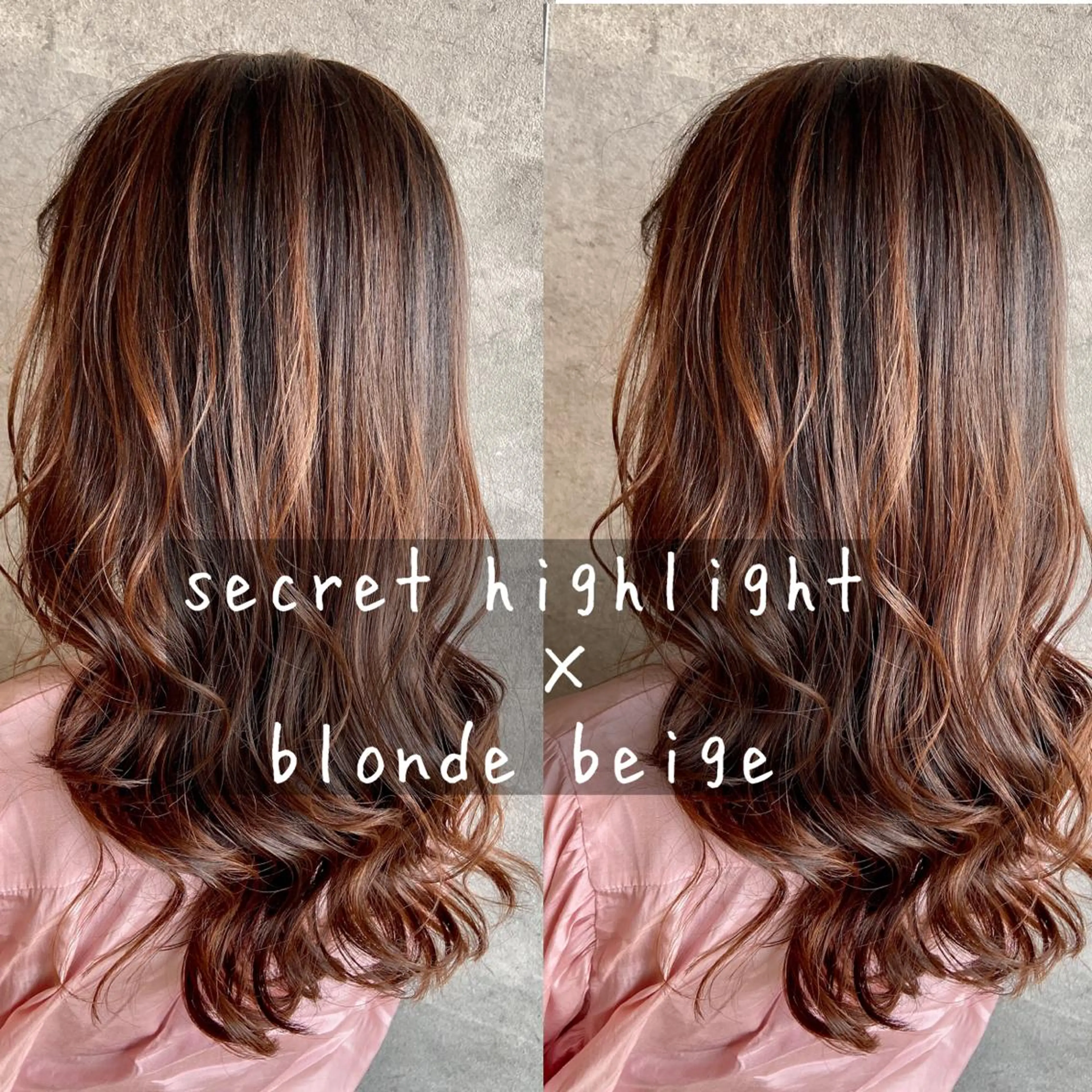 セミロング カラー ヘアアレンジ ベージュカラー ブロンド ブロンドベージュ ハイライトカラー ハイライト ヘアカラー ✨髪質改善/透明感✨ 西野　陽のヘアスタイル