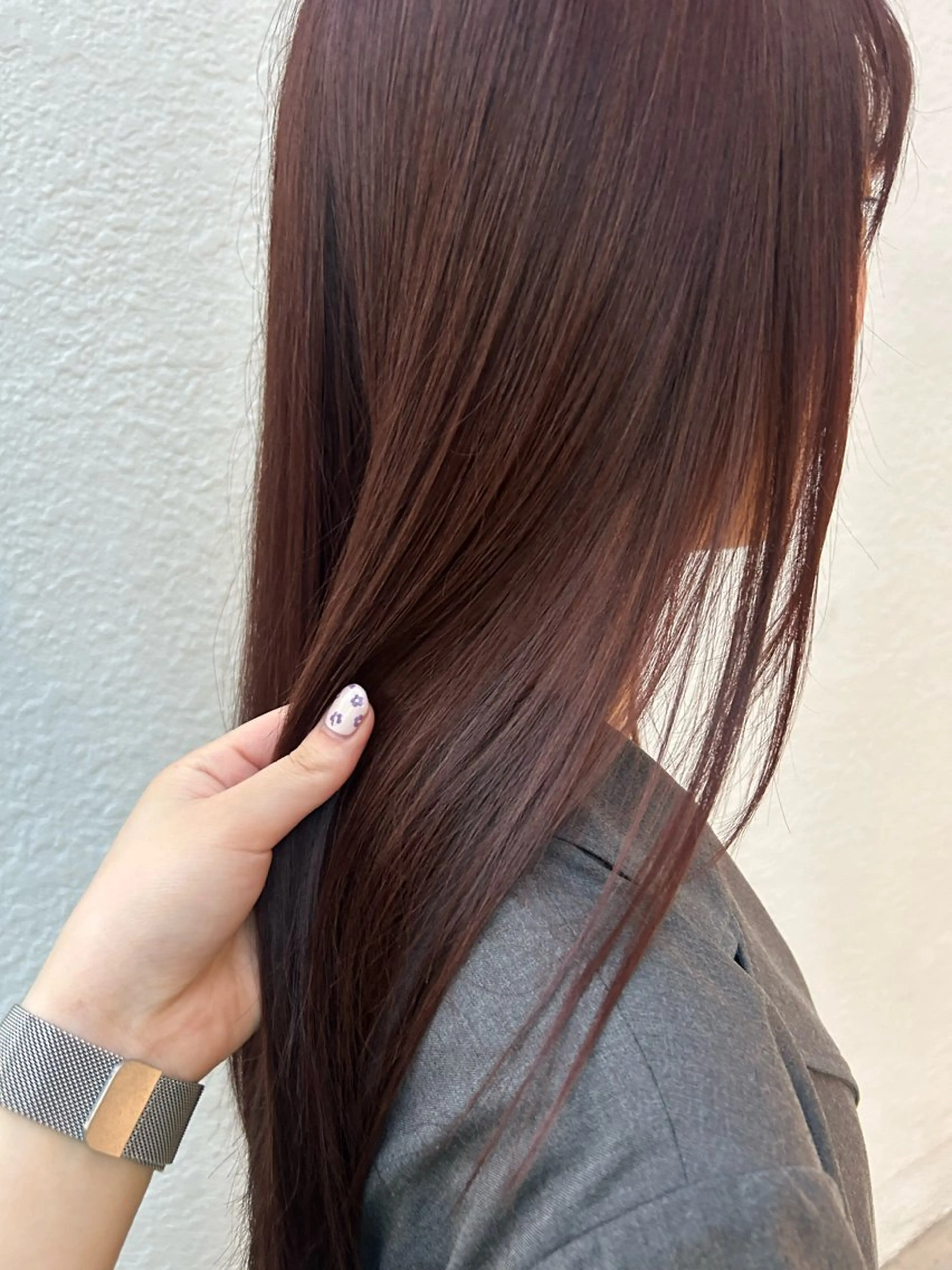 カラー miyu/京都/ cut modelのヘアスタイル