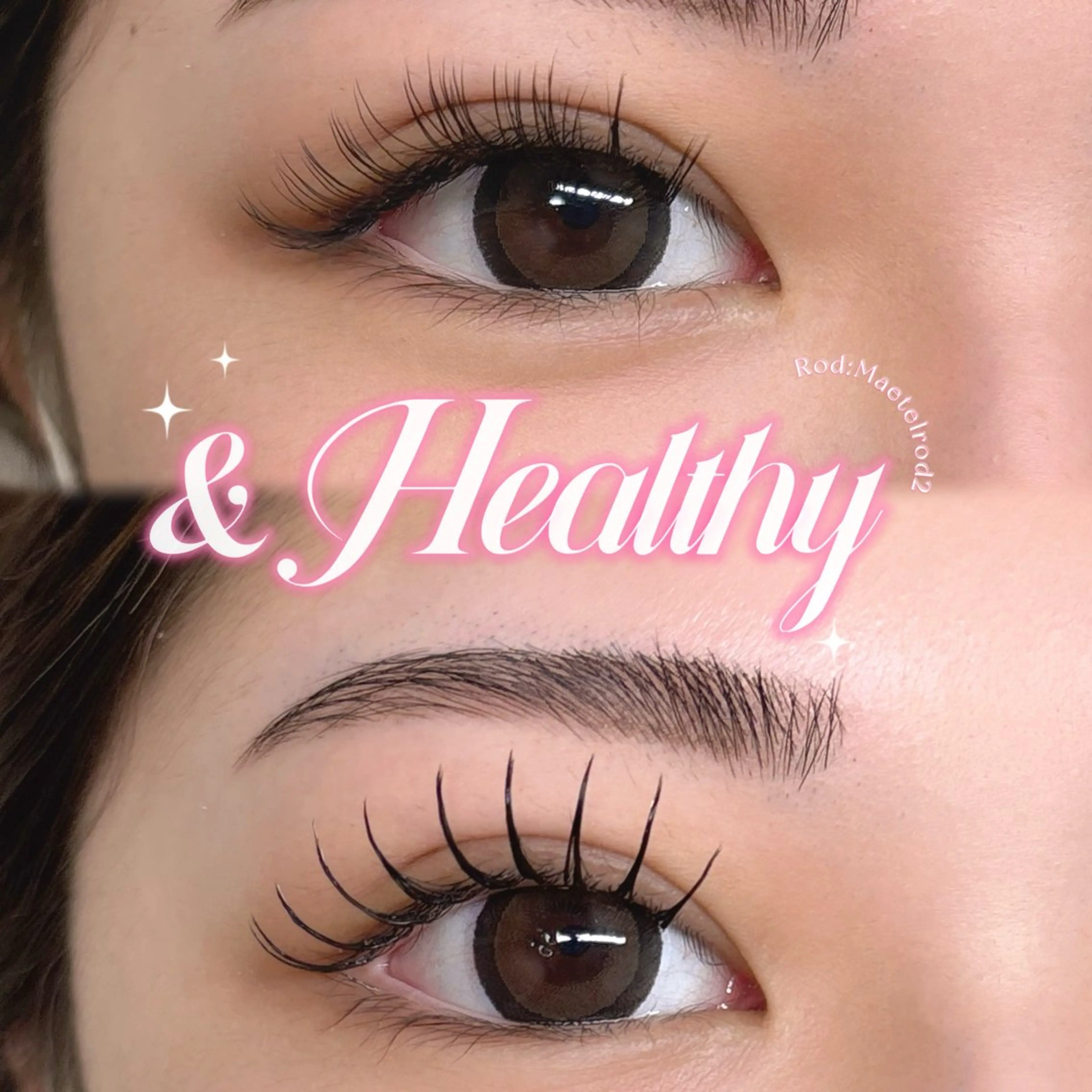 【大人気アンドヘルシー】フラットラッシュ120本＋パーマ（オフ込み）の写真