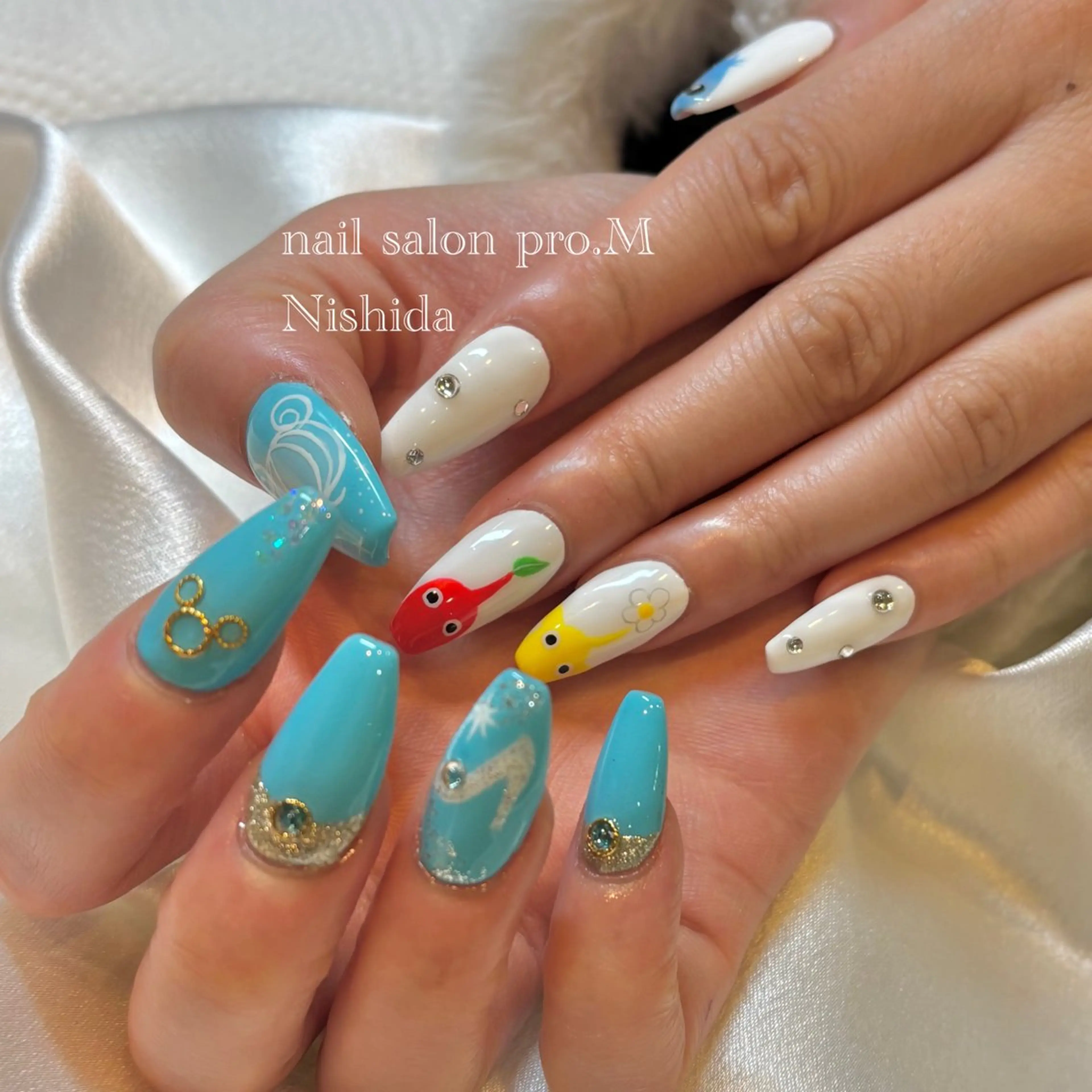 ネイル ハンドネイル pro.M ☆Kinukaのネイルデザイン