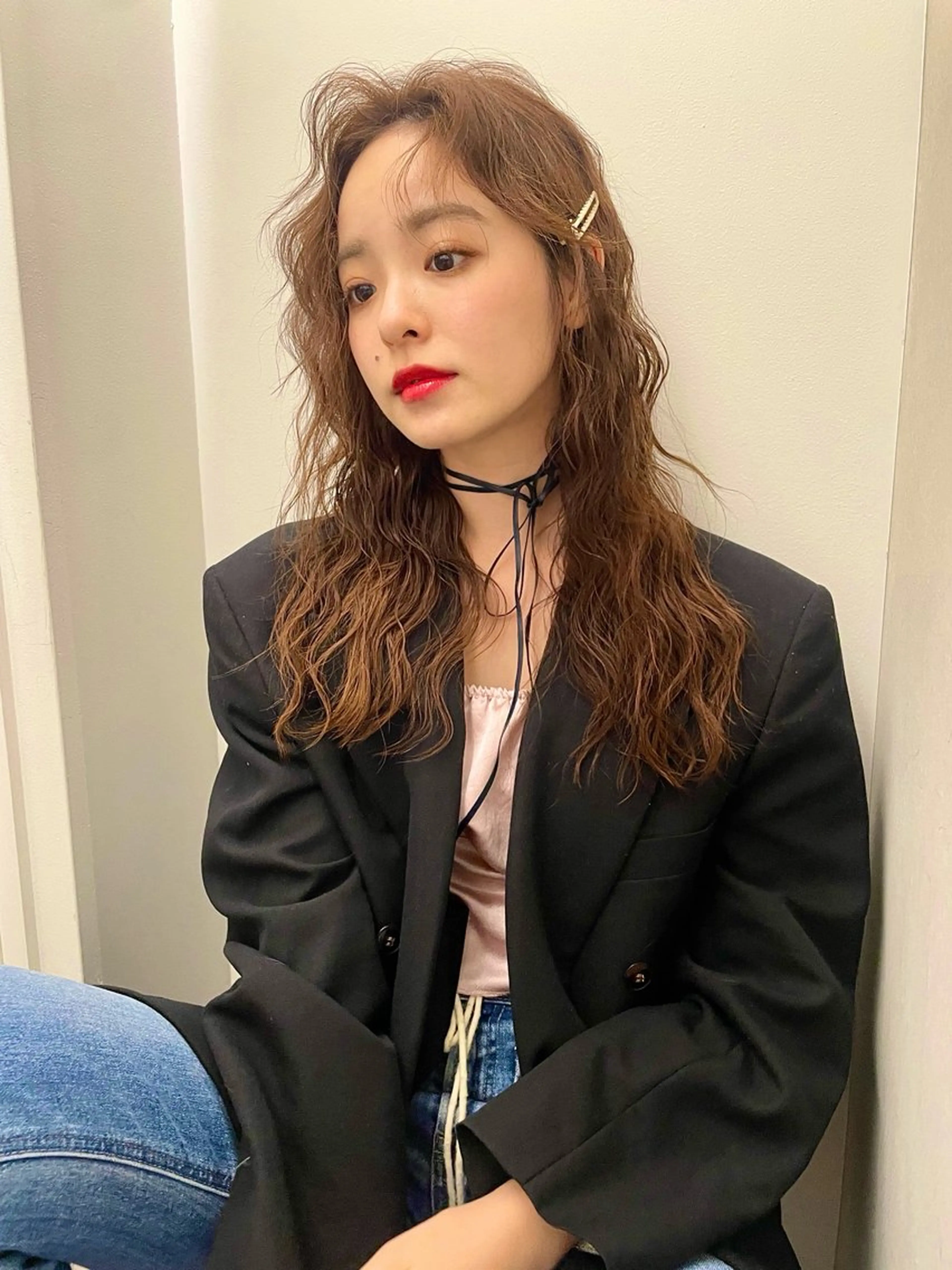 カラー ヘアカラー 🎀ボブ＋ハイトーン シュカ👶🏻のヘアスタイル