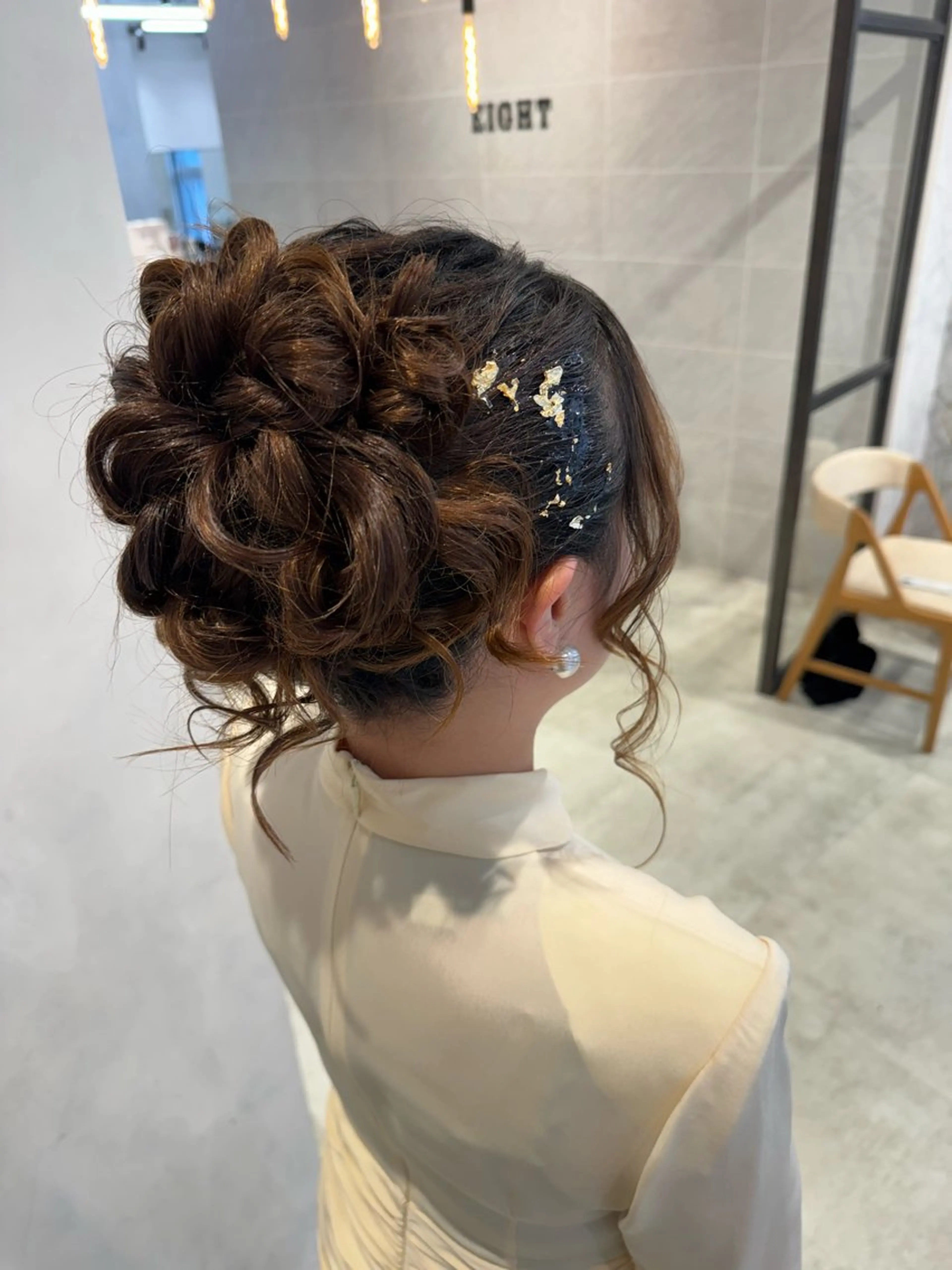 ロング ヘアアレンジ 透明感カラー✨艶髪 制作🌱山根あゆみのヘアスタイル