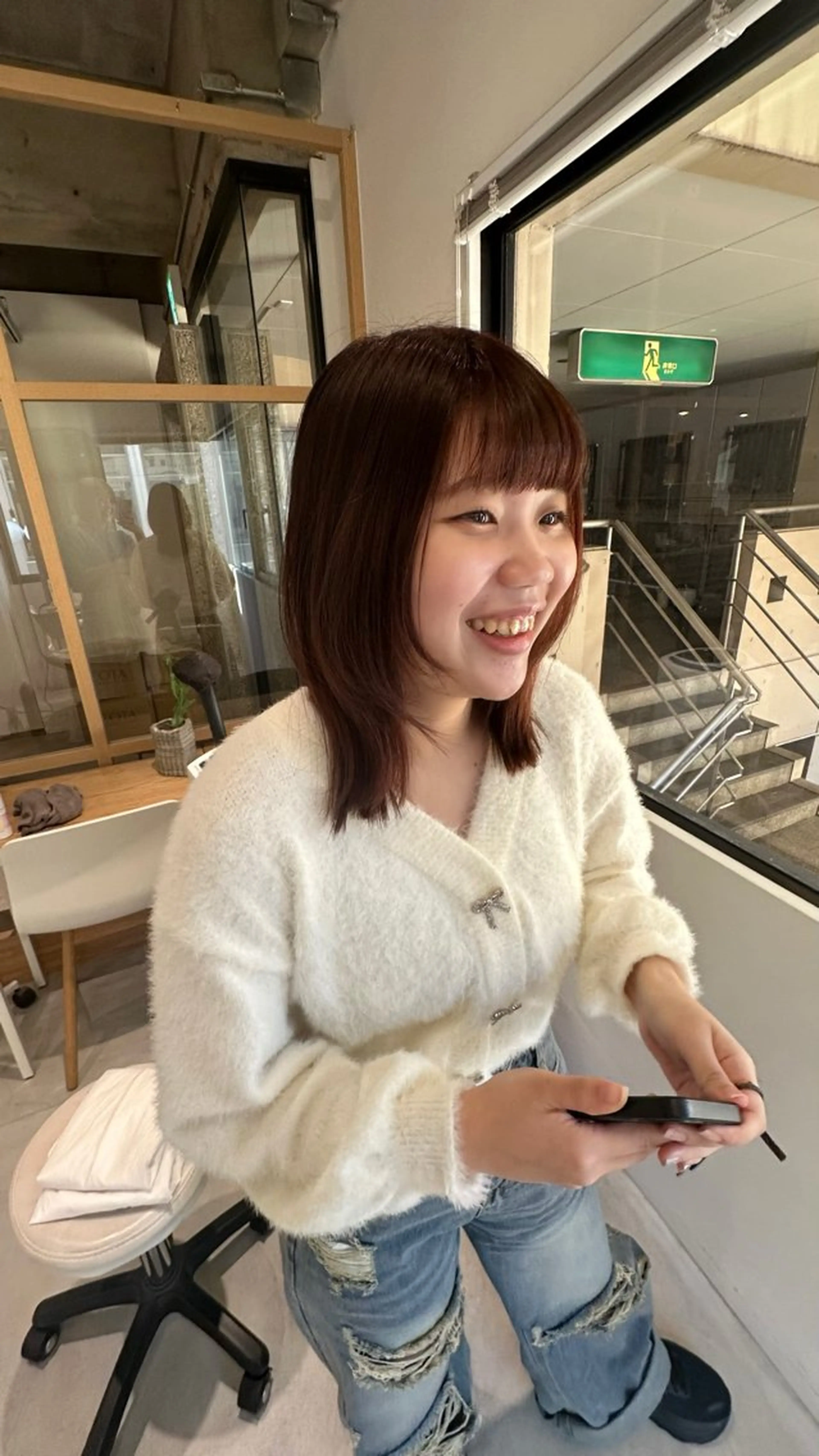 【最高級ケア】カット+美髪カラー+オーダーメイド髪質改善トリートメント✨の写真