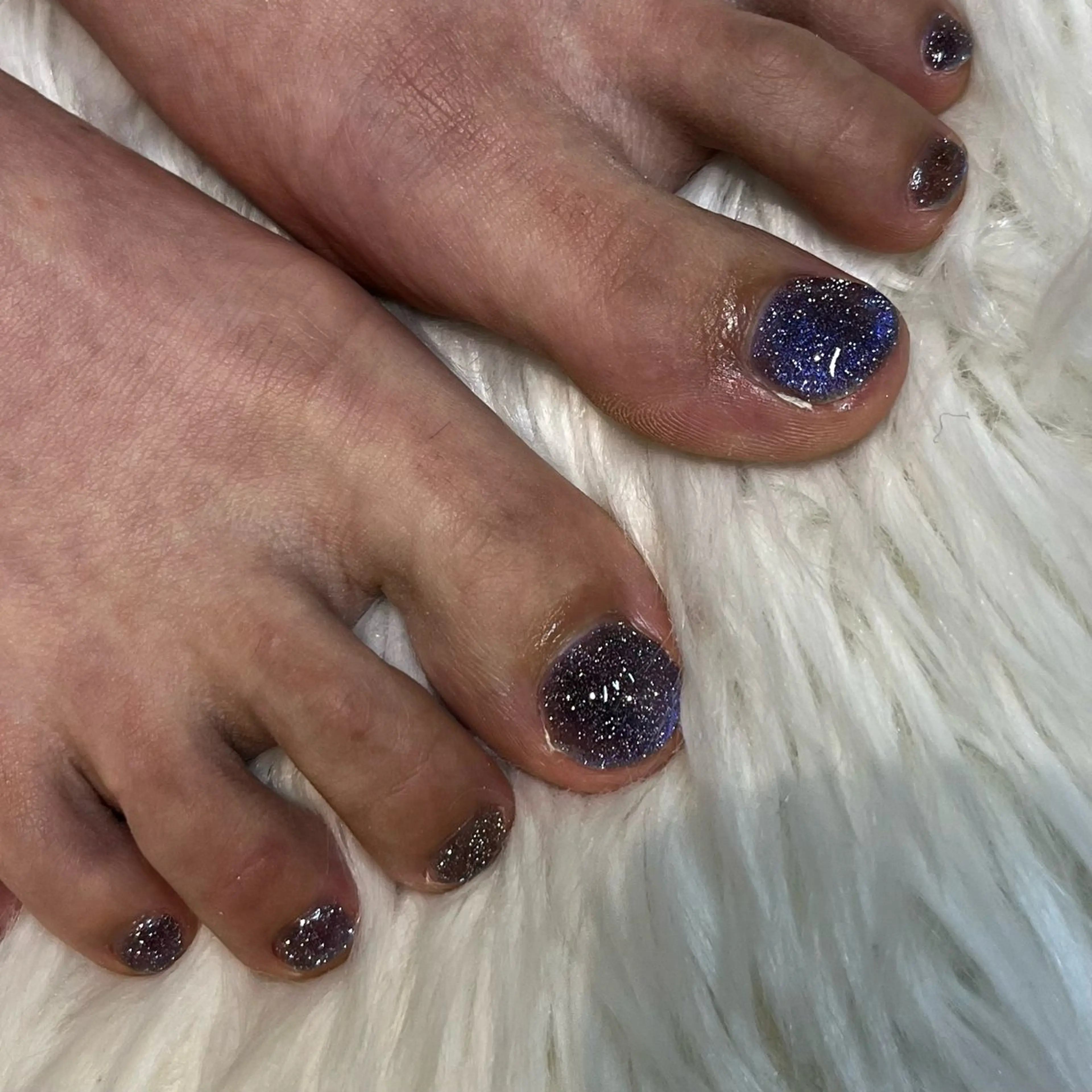 ネイル フットネイル マグネットネイル ワンカラーネイル manami プルミエール錦糸町店のネイルデザイン