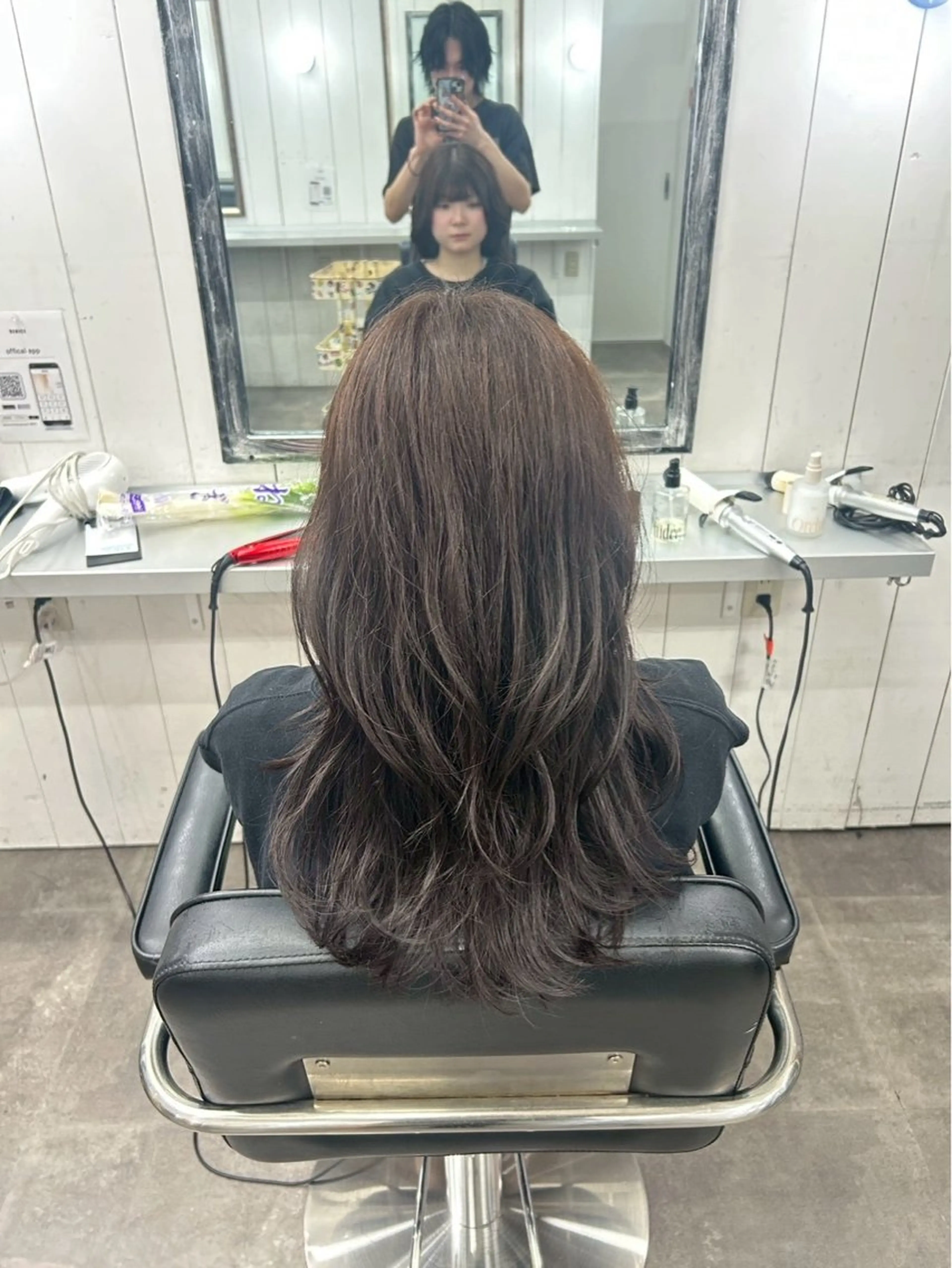 セミロング Henmi Harukaのヘアスタイル