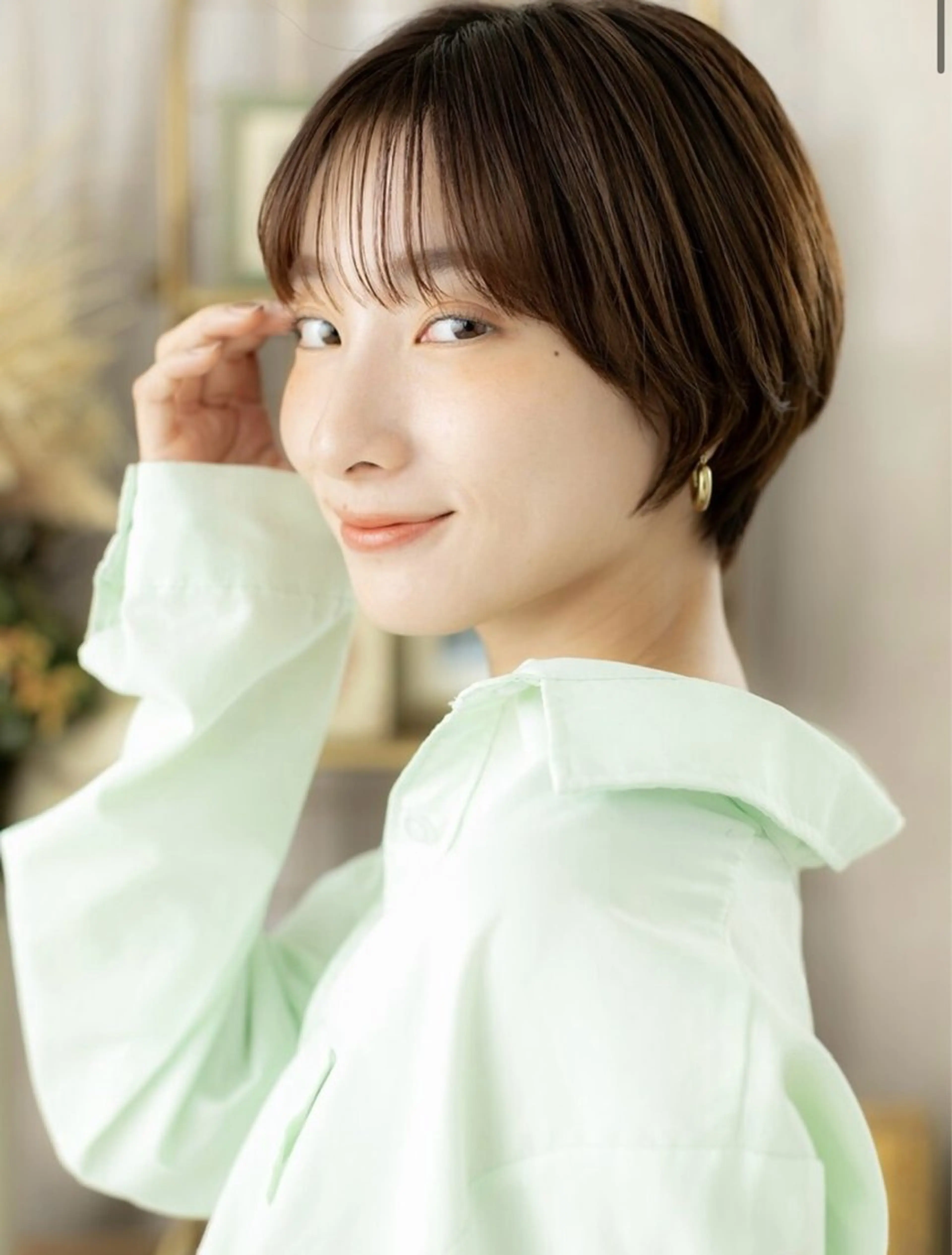 ショート ヘアカラー COVERHAIRbliss川口東口駅前店所属・土屋 凜のヘアスタイル