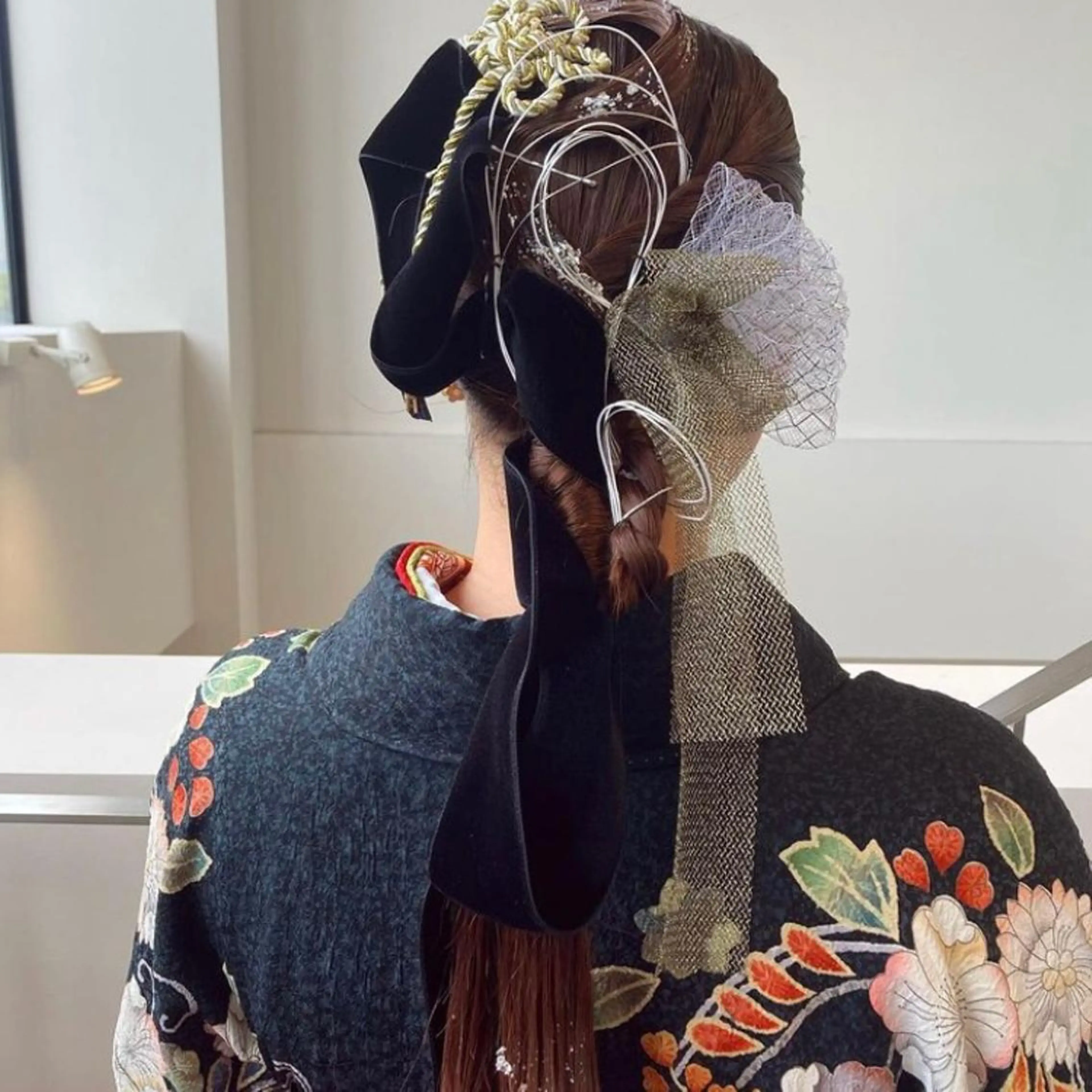 【成人式】ヘアセットのみ!フルメイクはプラス6,600円(税込)になります。着付けも予約可能です。の写真