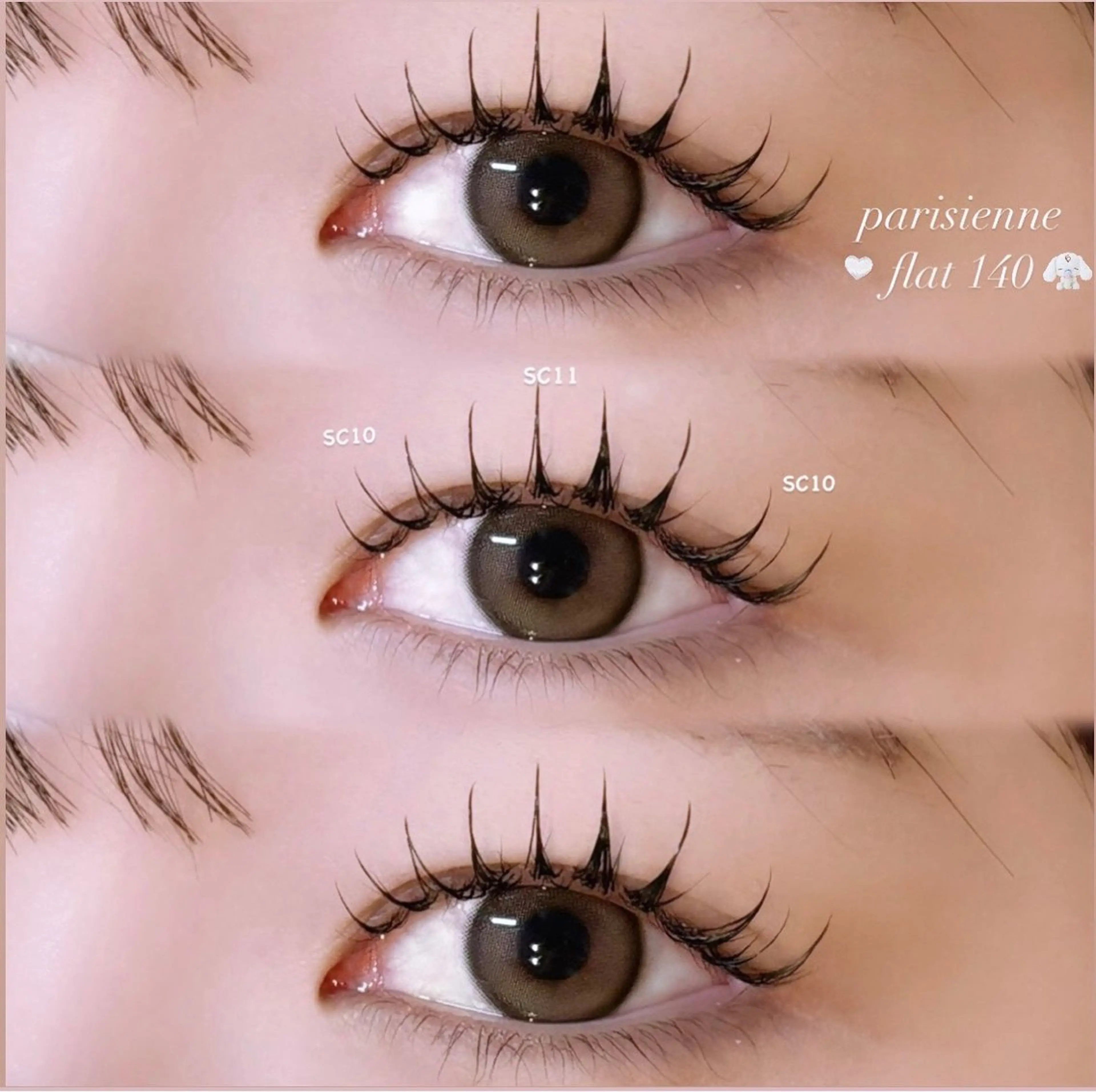 マツエク・マツパ sakura ⋆˚ʚɞのマツエク・マツパデザイン