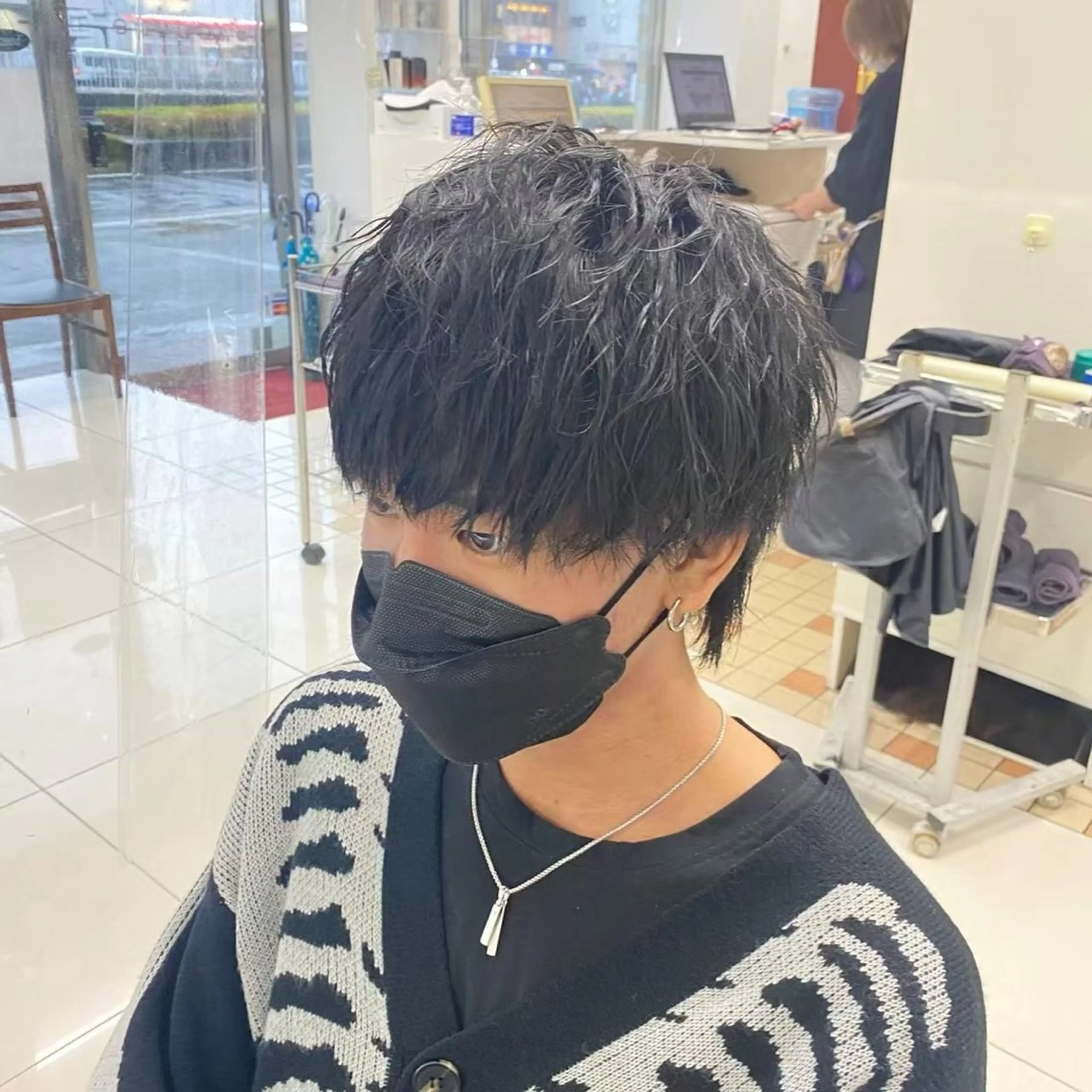 [🏅minimo1日2名様限定🏅]メンズカット＆ツイストスパイラルパーマの写真