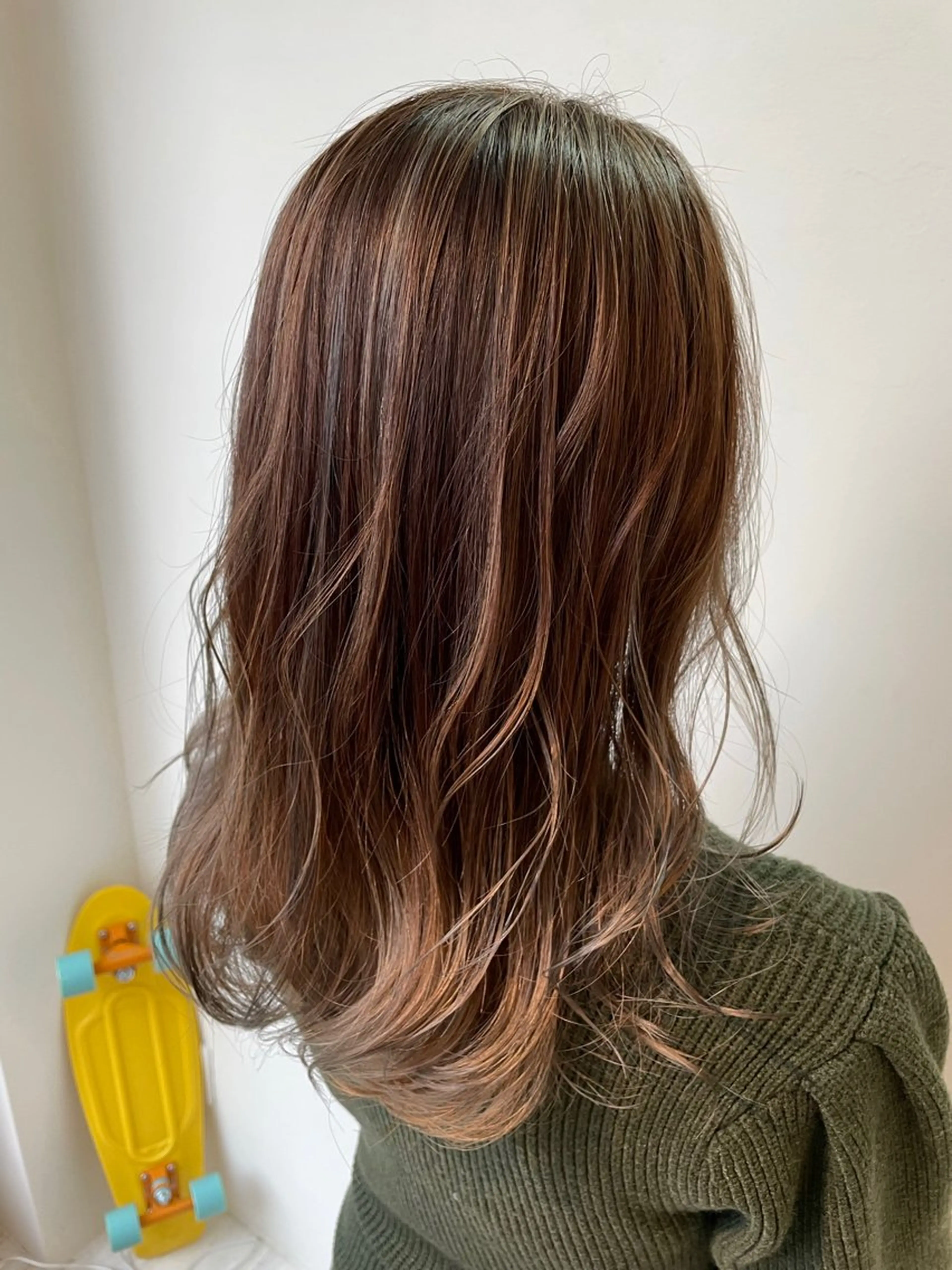 ミディアム 👑似合わせレイヤー が好評👑佐久田のヘアスタイル