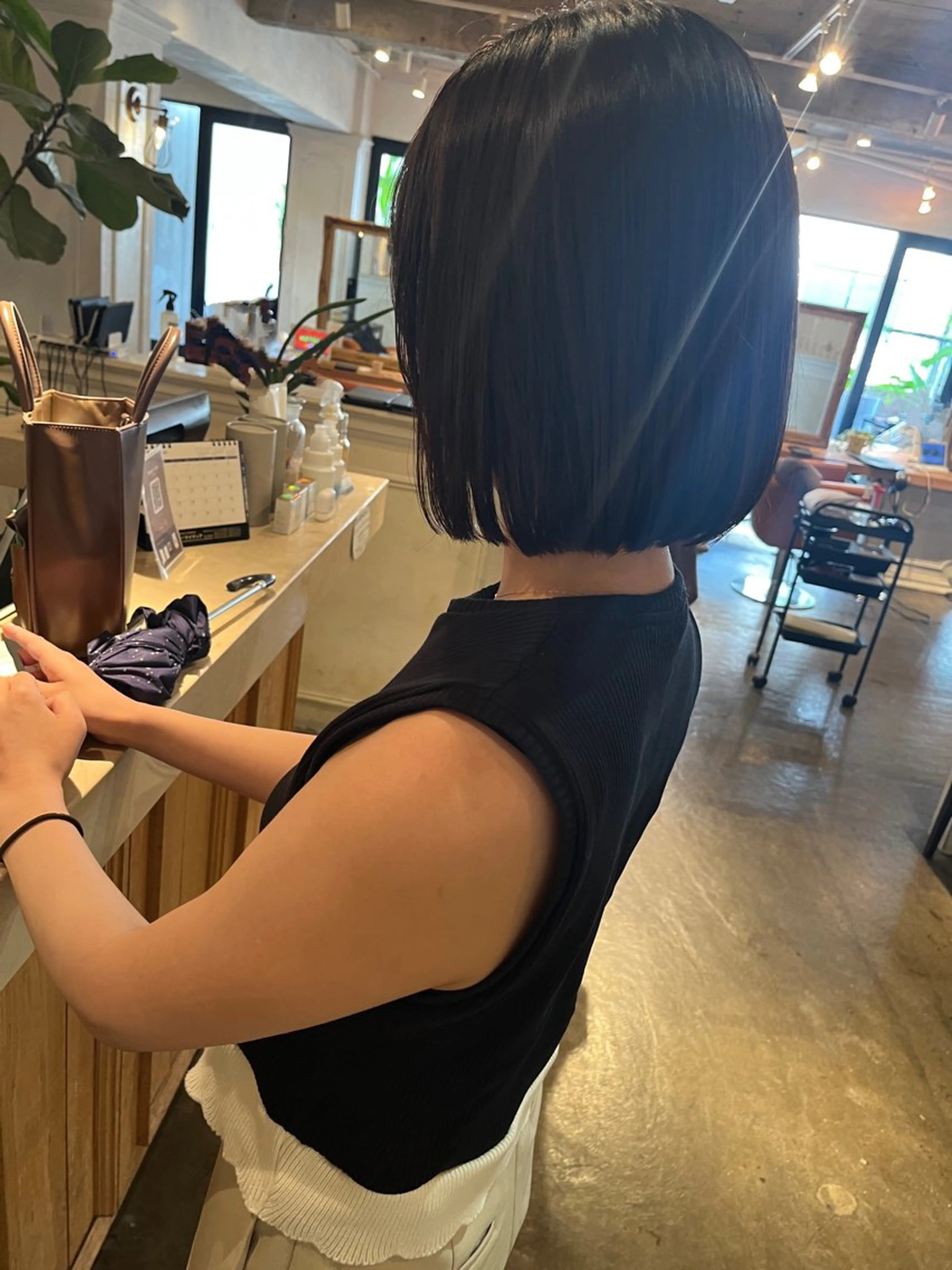 ショート 銀座🤍ボブ/ ミディアム/佐野夢美のヘアスタイル