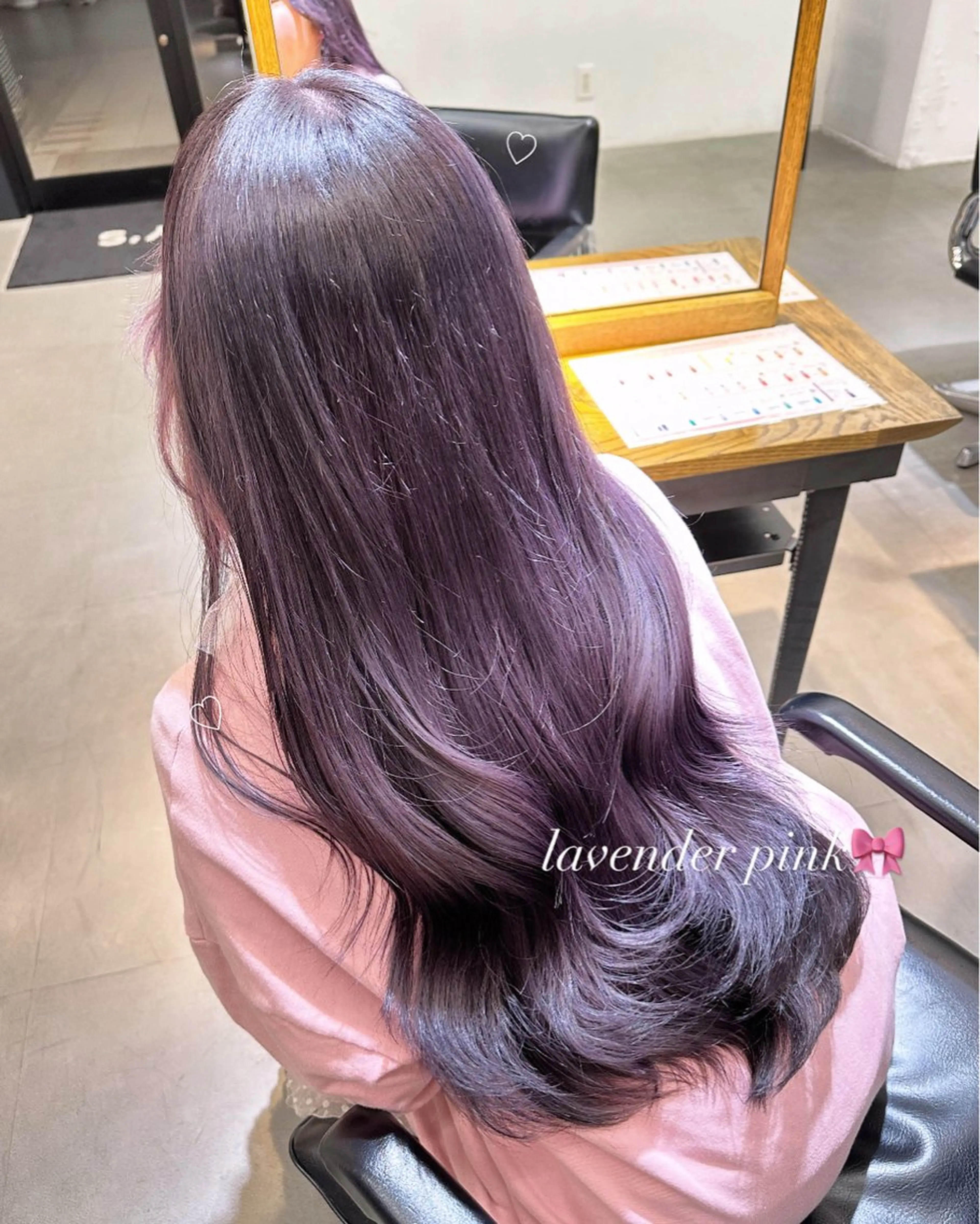 ロング カラー ラベンダーカラー 🎀Yuika/カッ トモデル様募集中🎀のその他イメージ