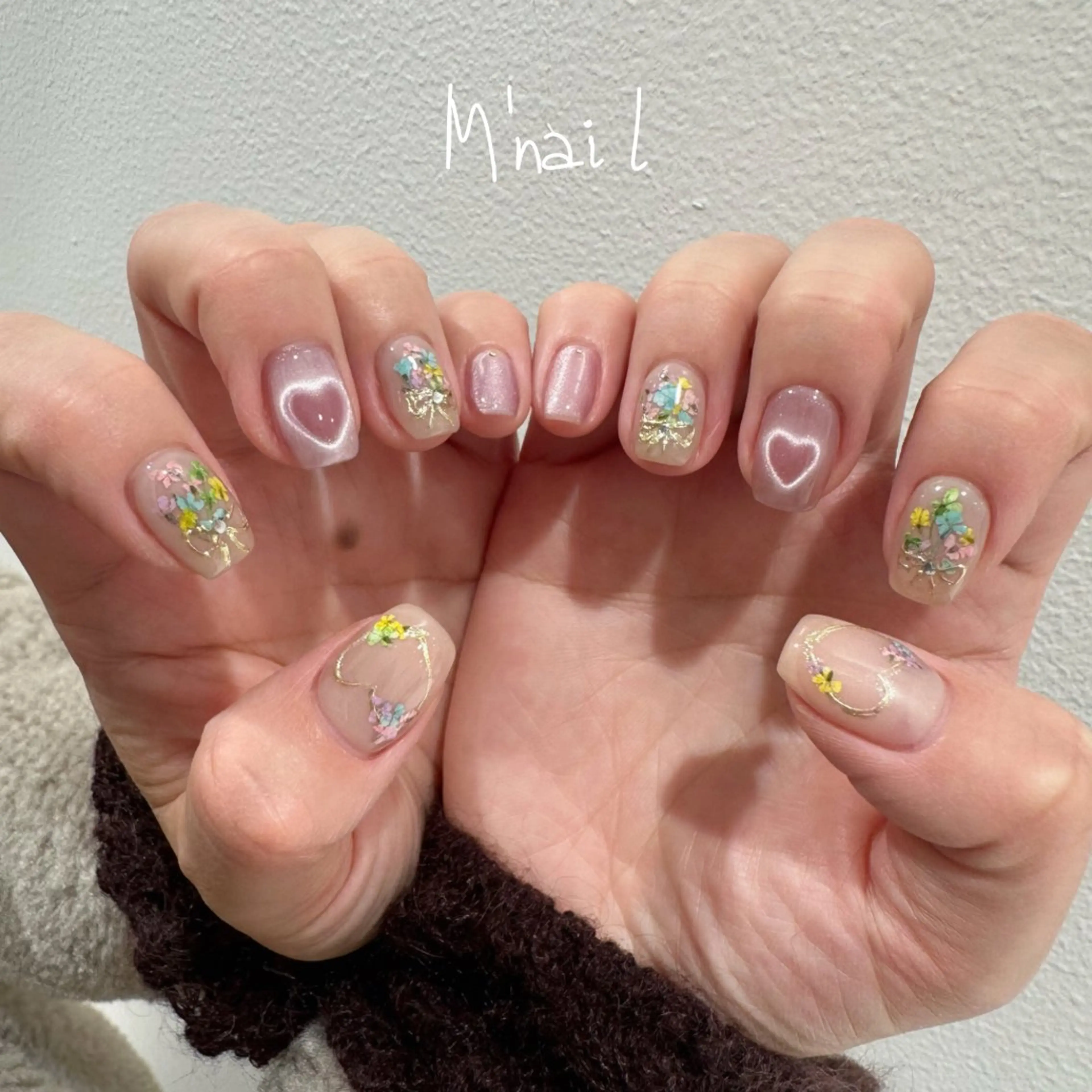ネイル 春ネイル M' nailのネイルデザイン