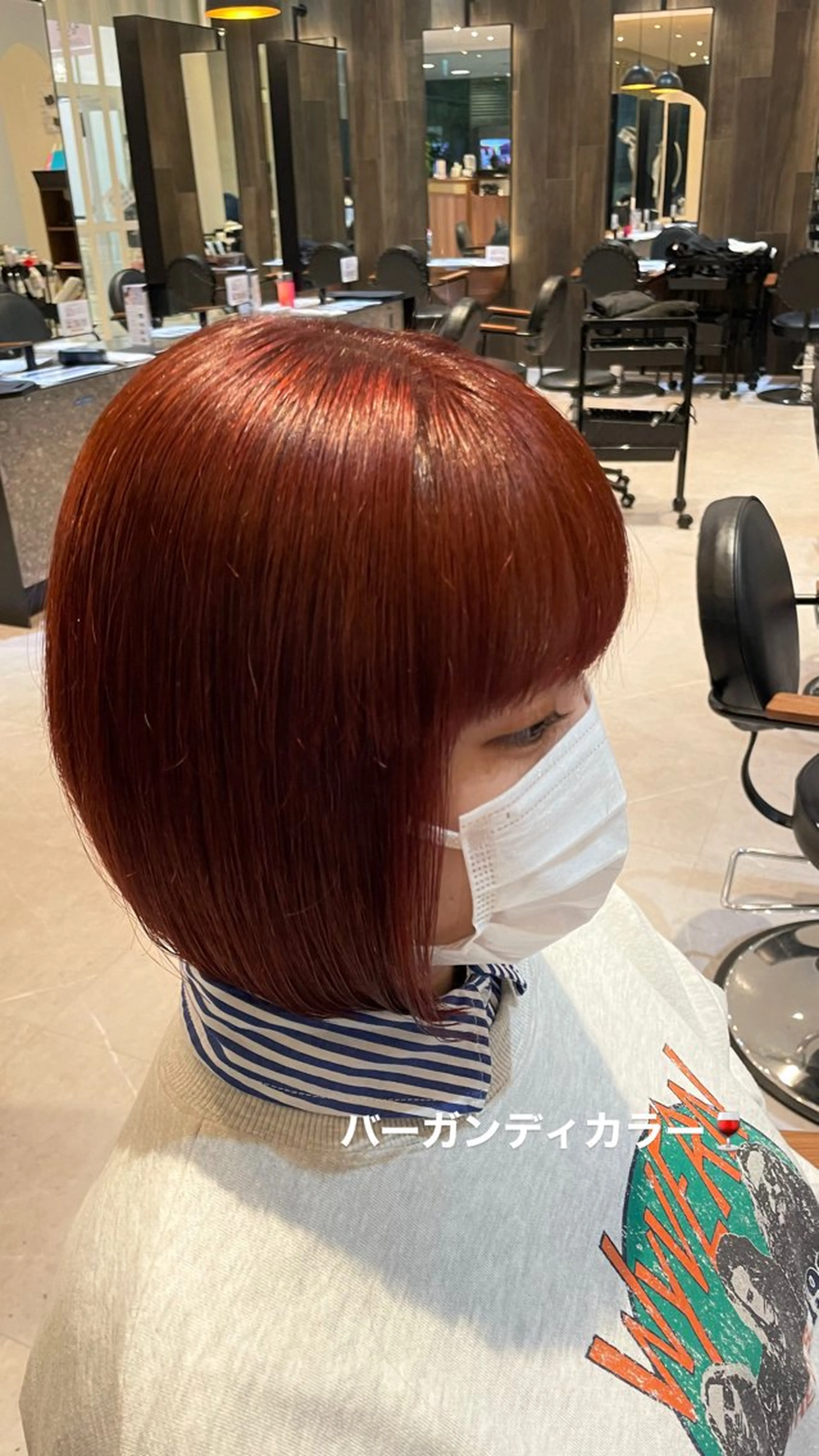 カラー 縮毛矯正/韓国ヘア レイヤー/そらのヘアスタイル