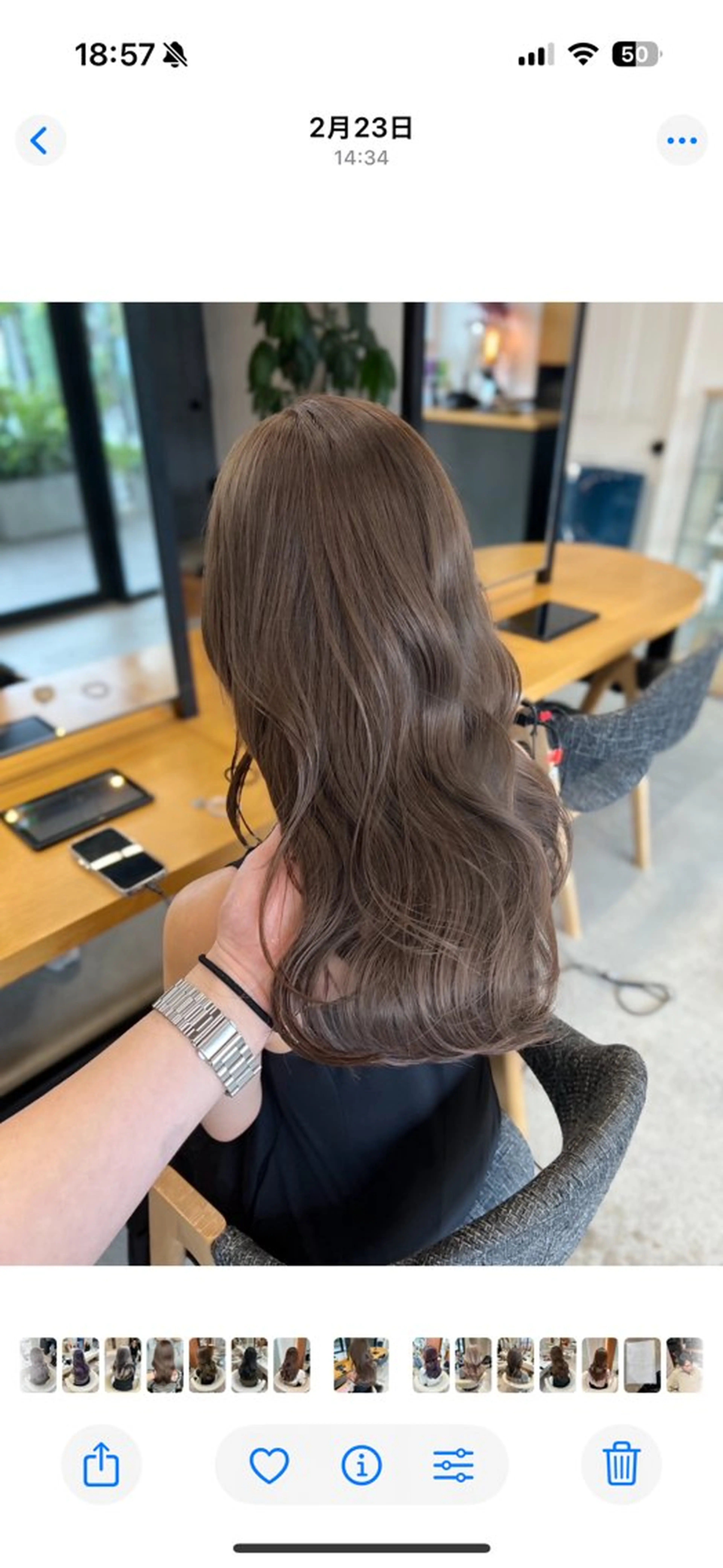 ロング ヘアカラー トリートメント 渋谷/韓国レイヤー 艶カラー特化マサキのヘアスタイル