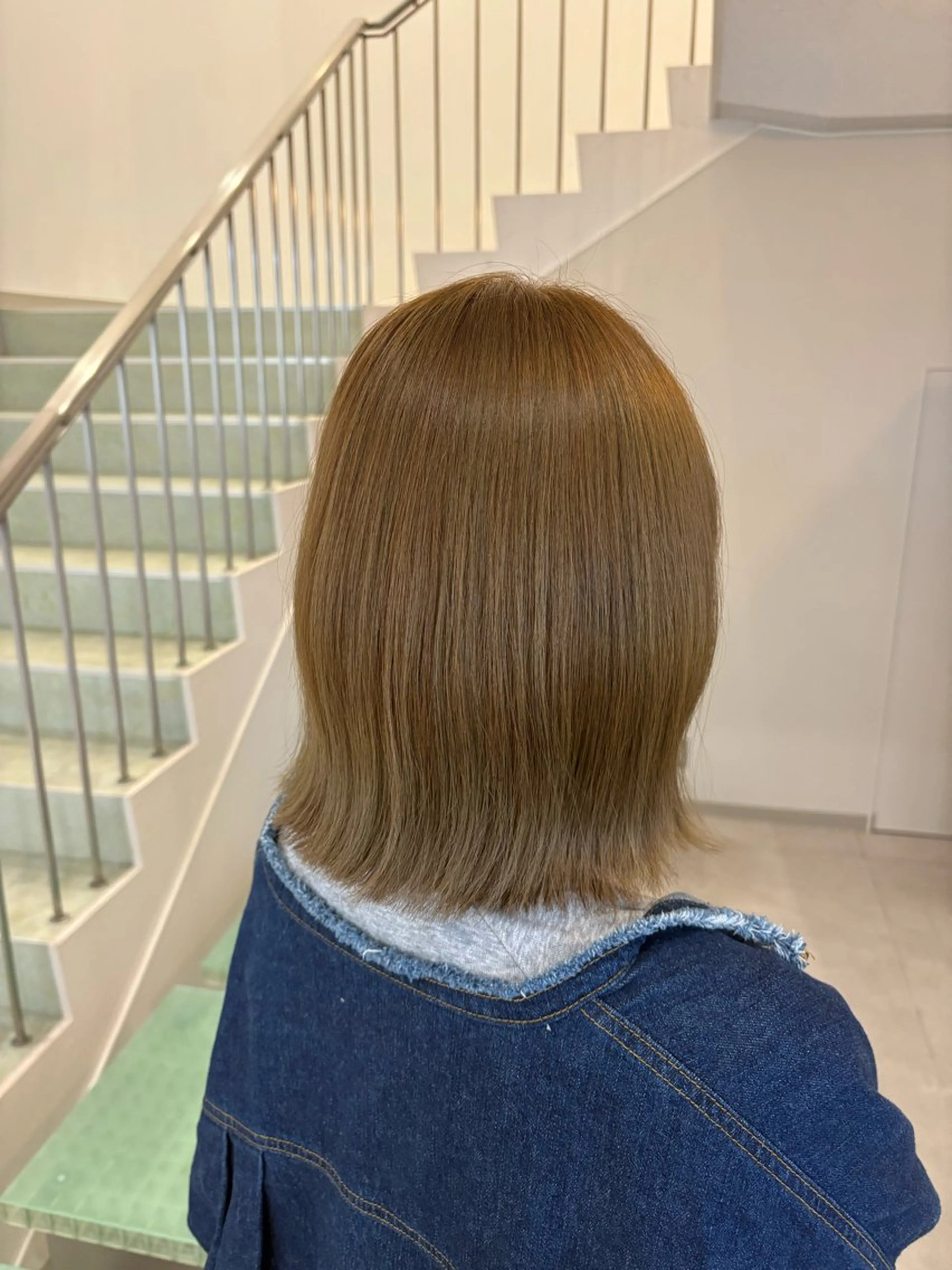 ミディアム カラー DEEokazaki sae.Aのヘアスタイル