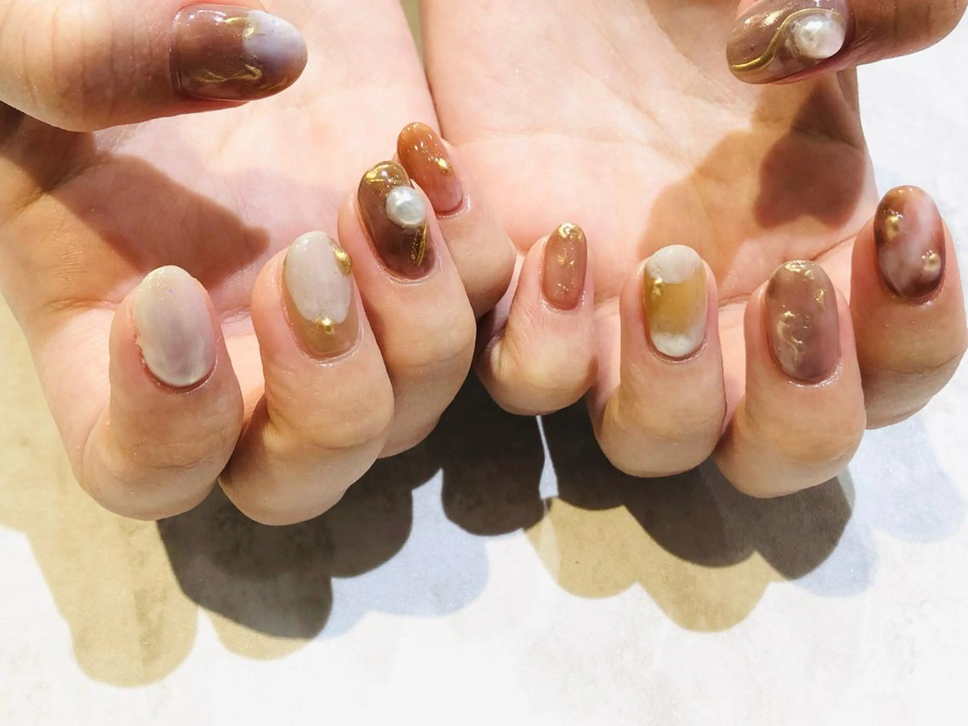 ネイル 舞田 苑香のネイルデザイン