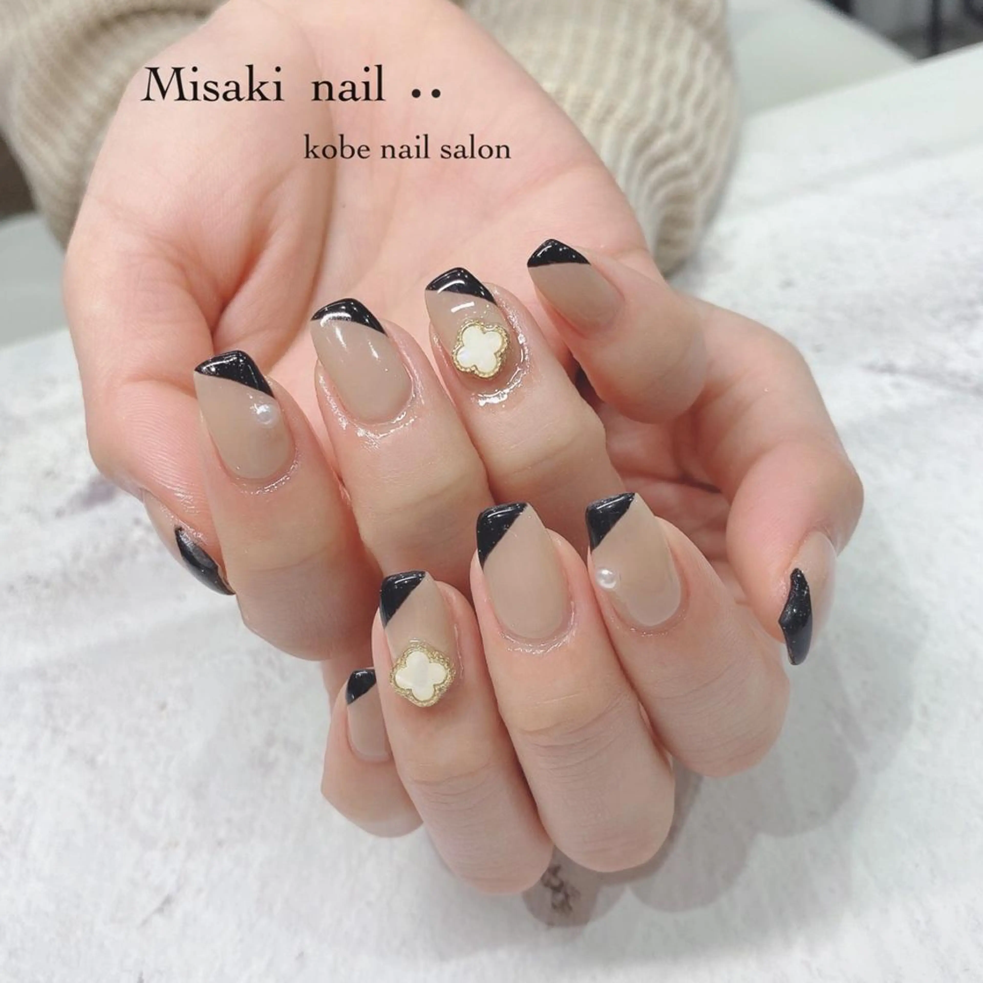 ネイル 韓国ネイル ワンホンネイル ハンドネイル nailsalon miinailsのネイルデザイン