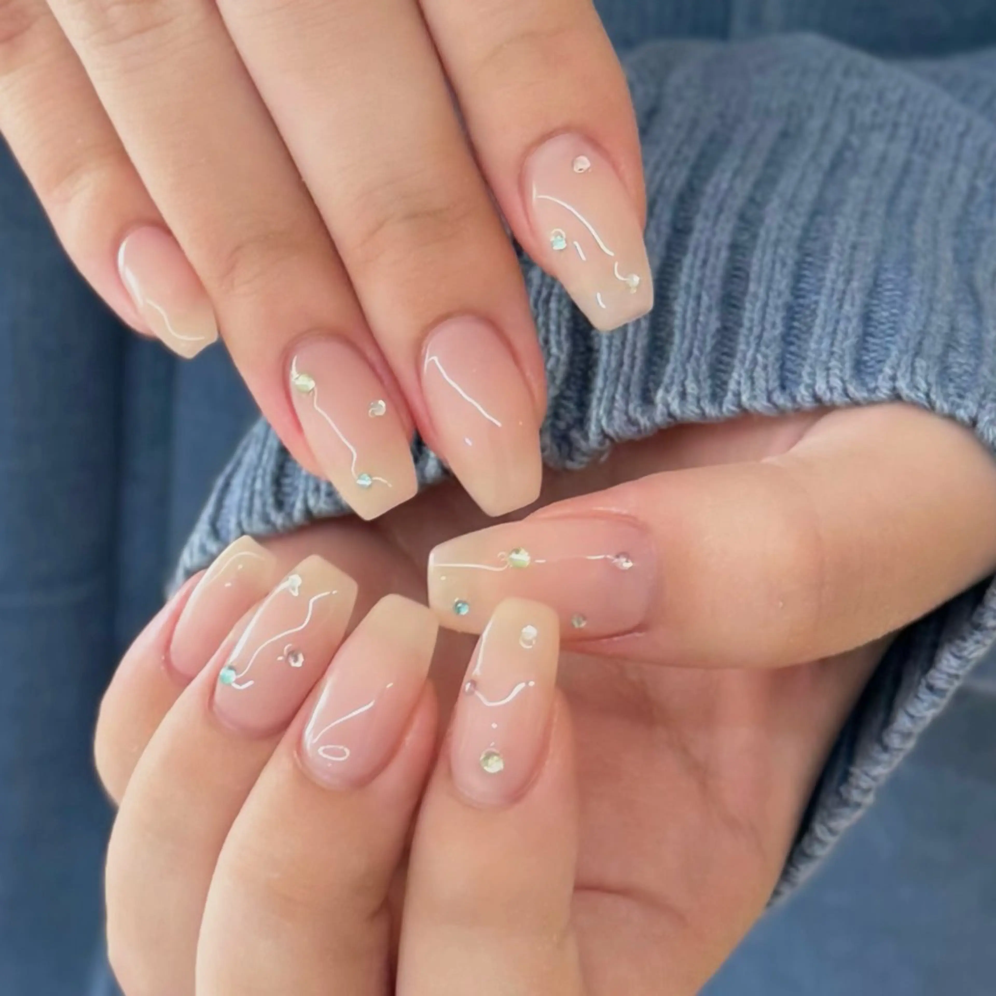 ネイル ハンドネイル ハンドケア Chizuru ☾ ໋のネイルデザイン