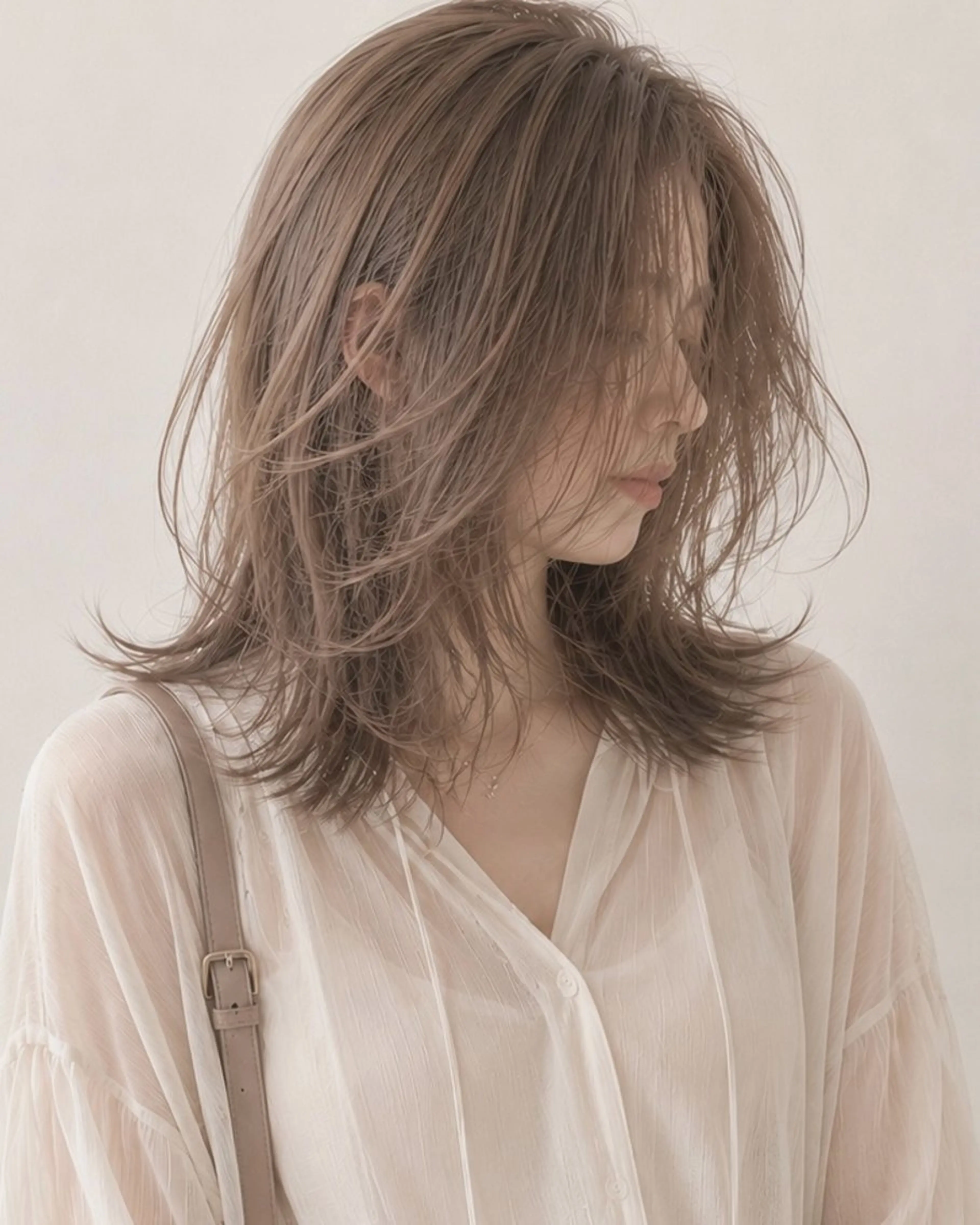 ミディアム YOSHIKO 六本松のヘアスタイル