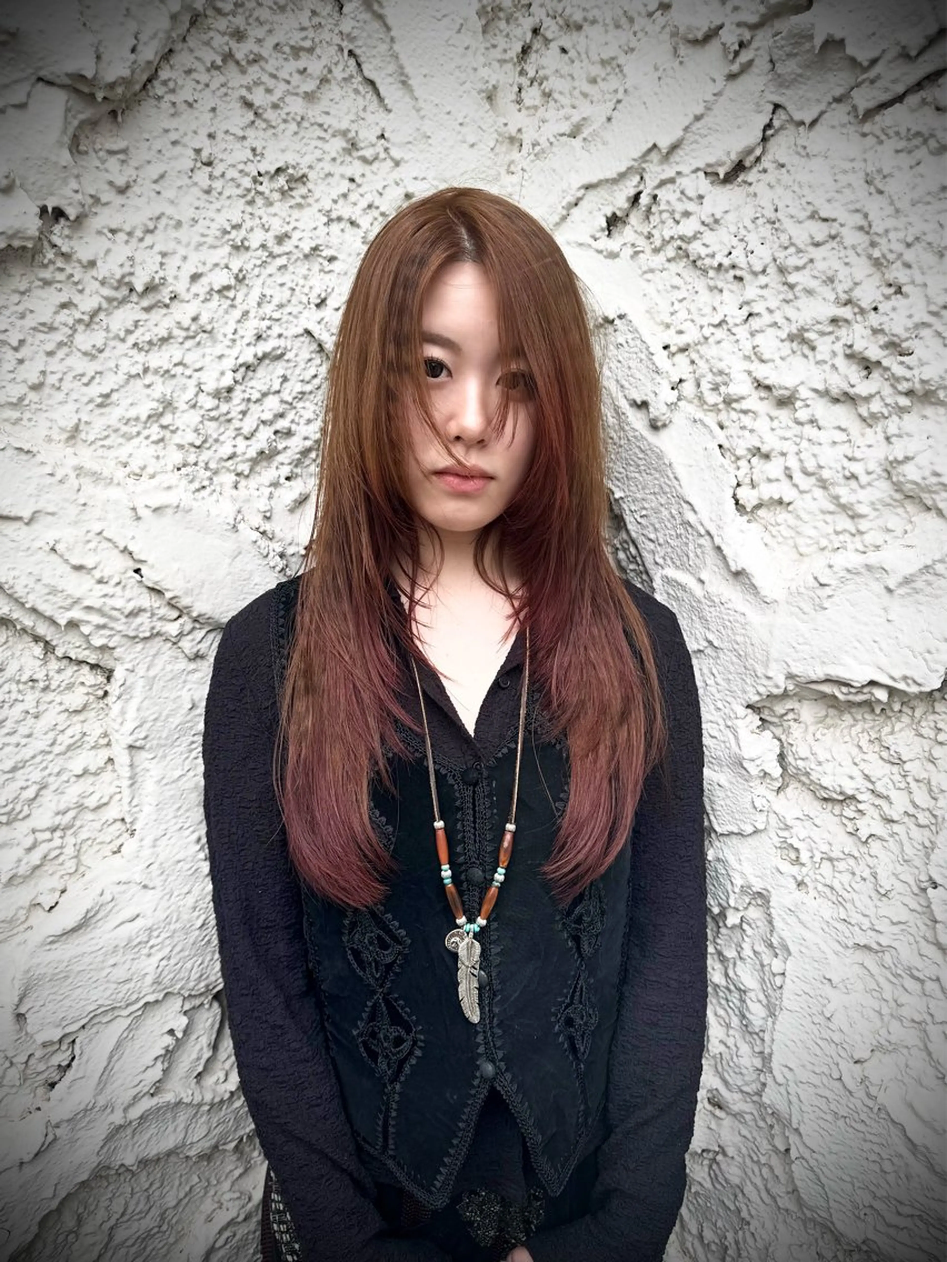 ロング カラー デザインカラー⭐︎★ 🐆hyo🐆のヘアスタイル