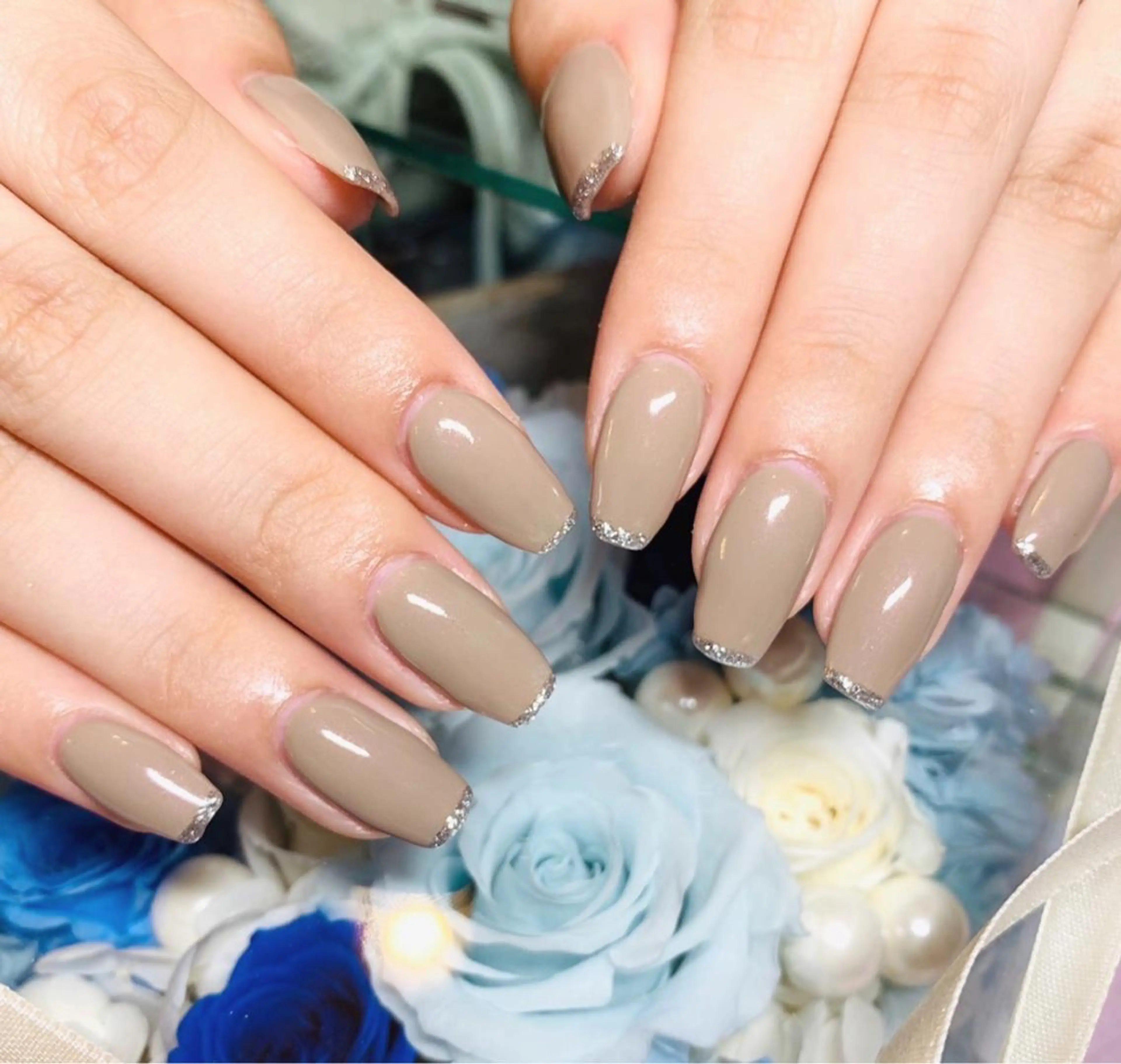 ネイル フレンチネイル ハンドネイル fleur nailのネイルデザイン