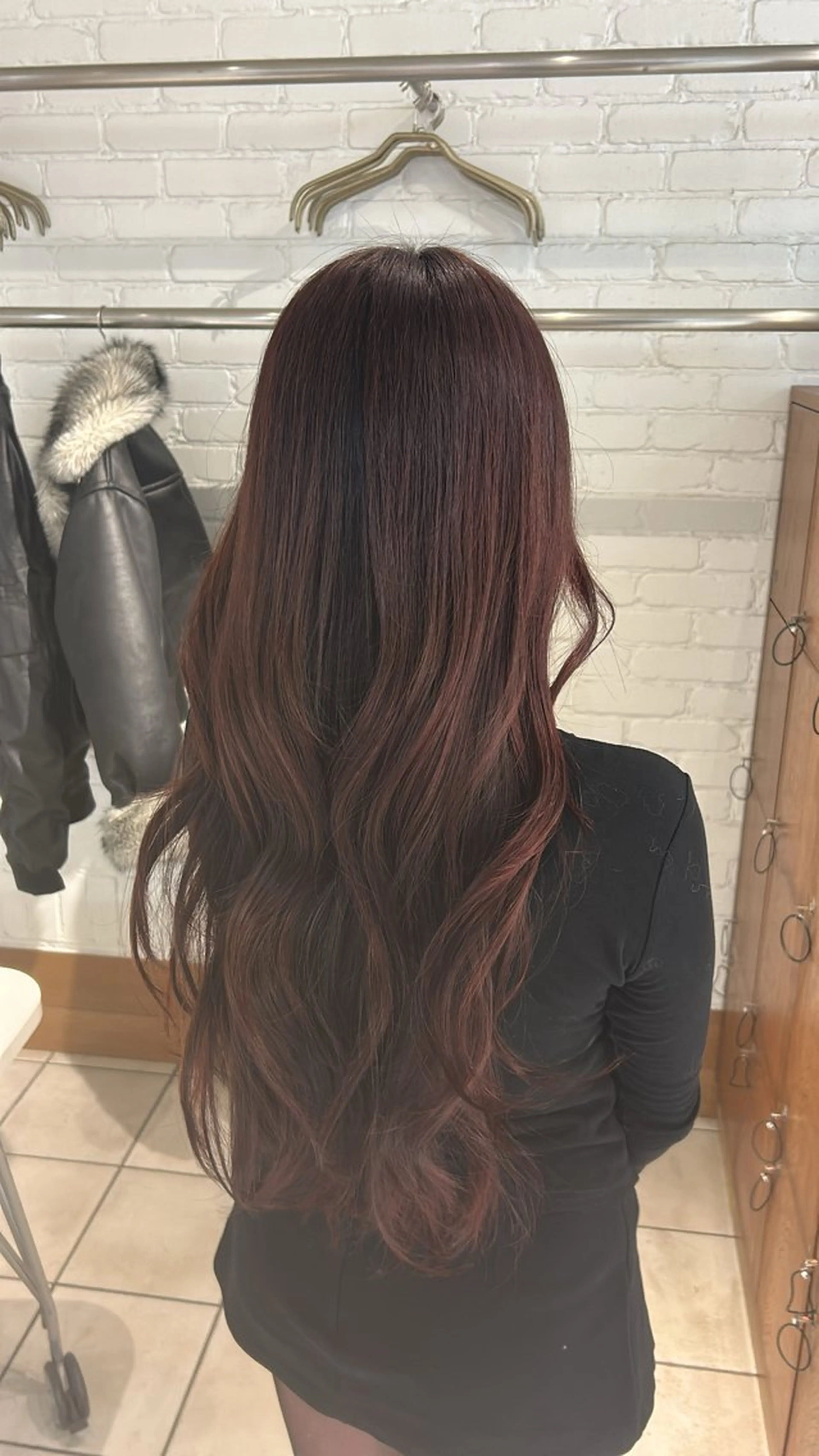 カット＋ワンカラーの写真