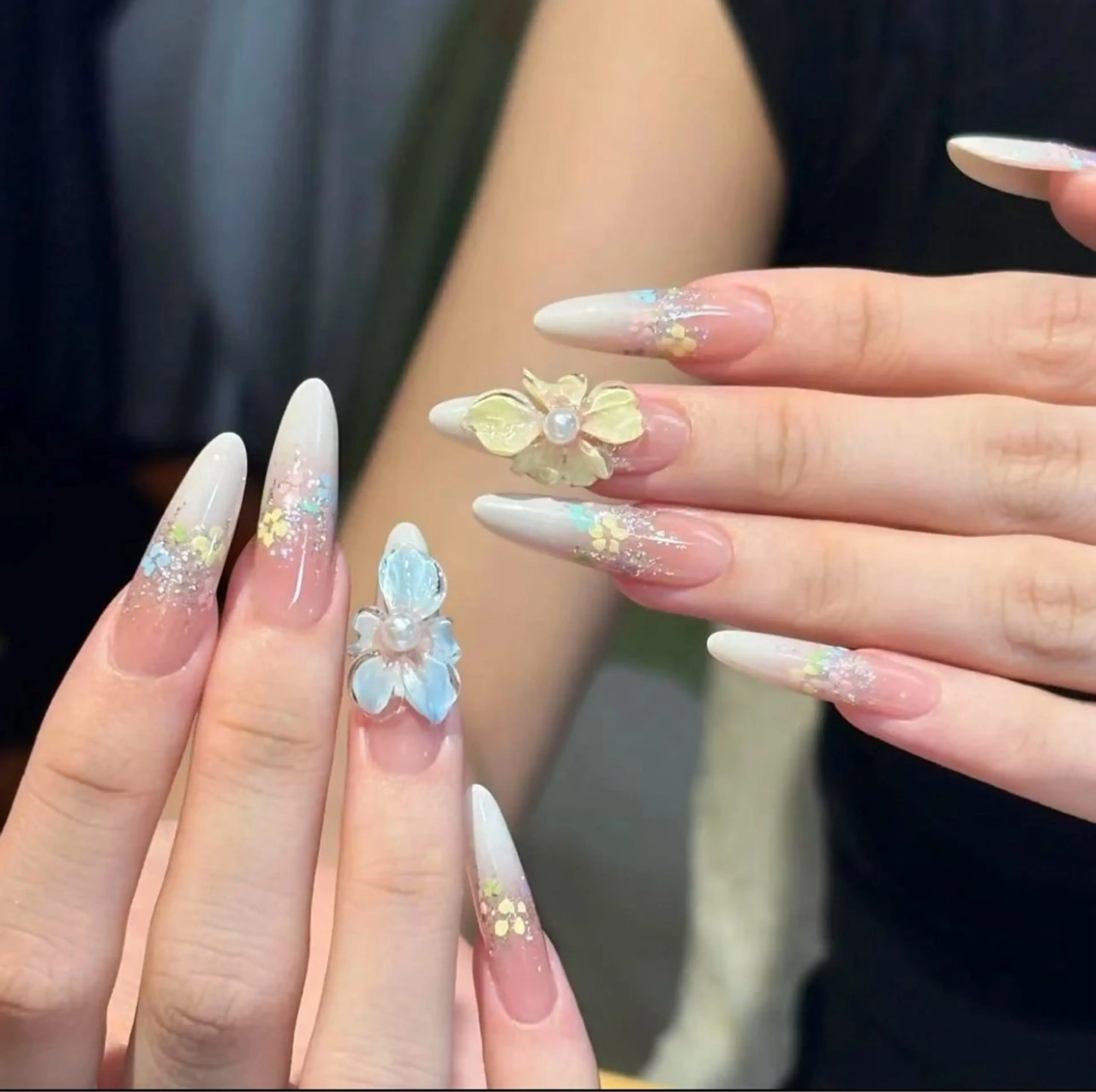 ネイル 長さだし専門店 M2　rikaのネイルデザイン