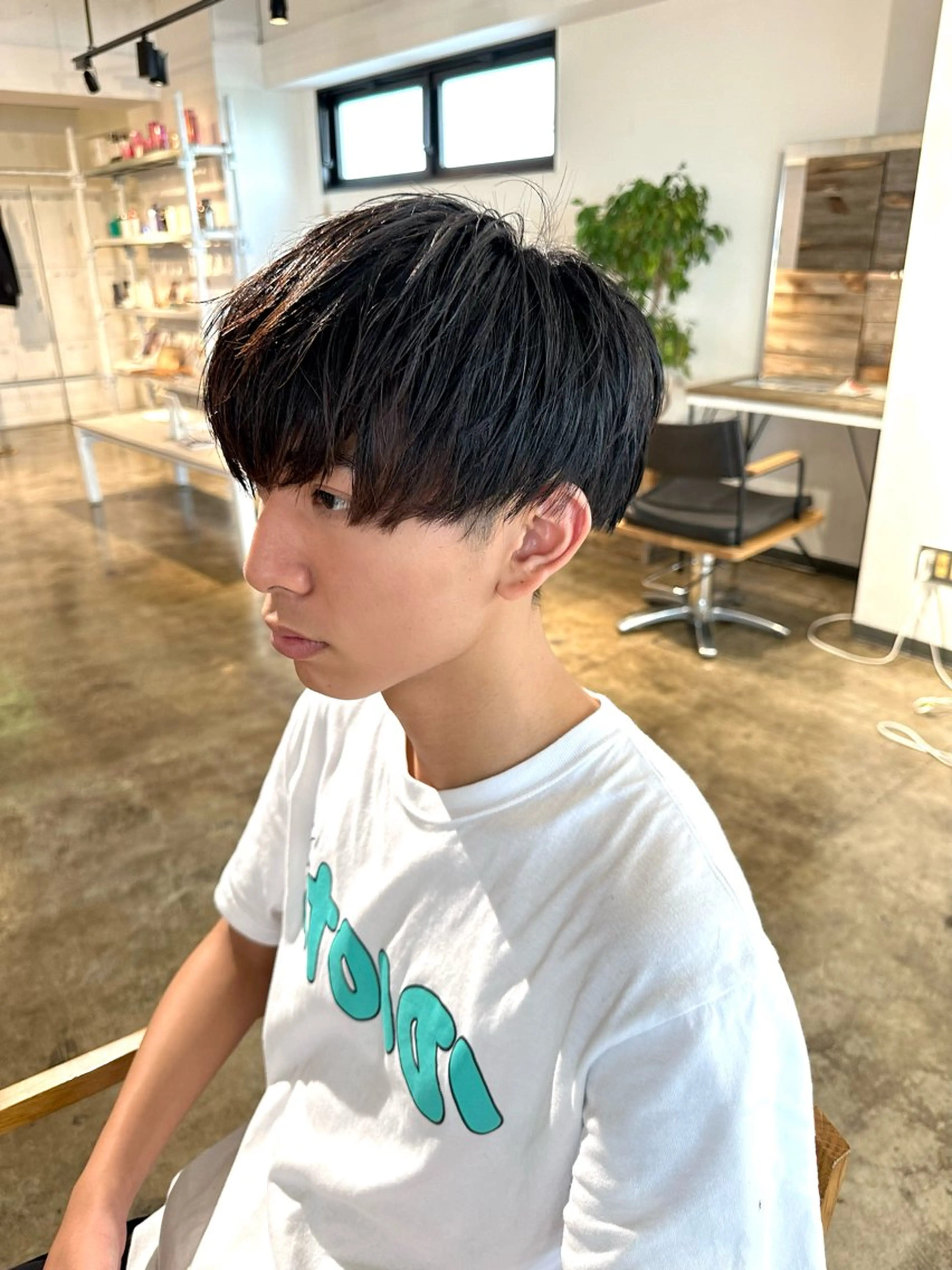 メンズ マッシュ メンズパーマ メンズツイストパーマ 刈り上げ 波巻きパーマ カット 骨格補正施術/メンズ 専門美容師/YUYAのヘアスタイル