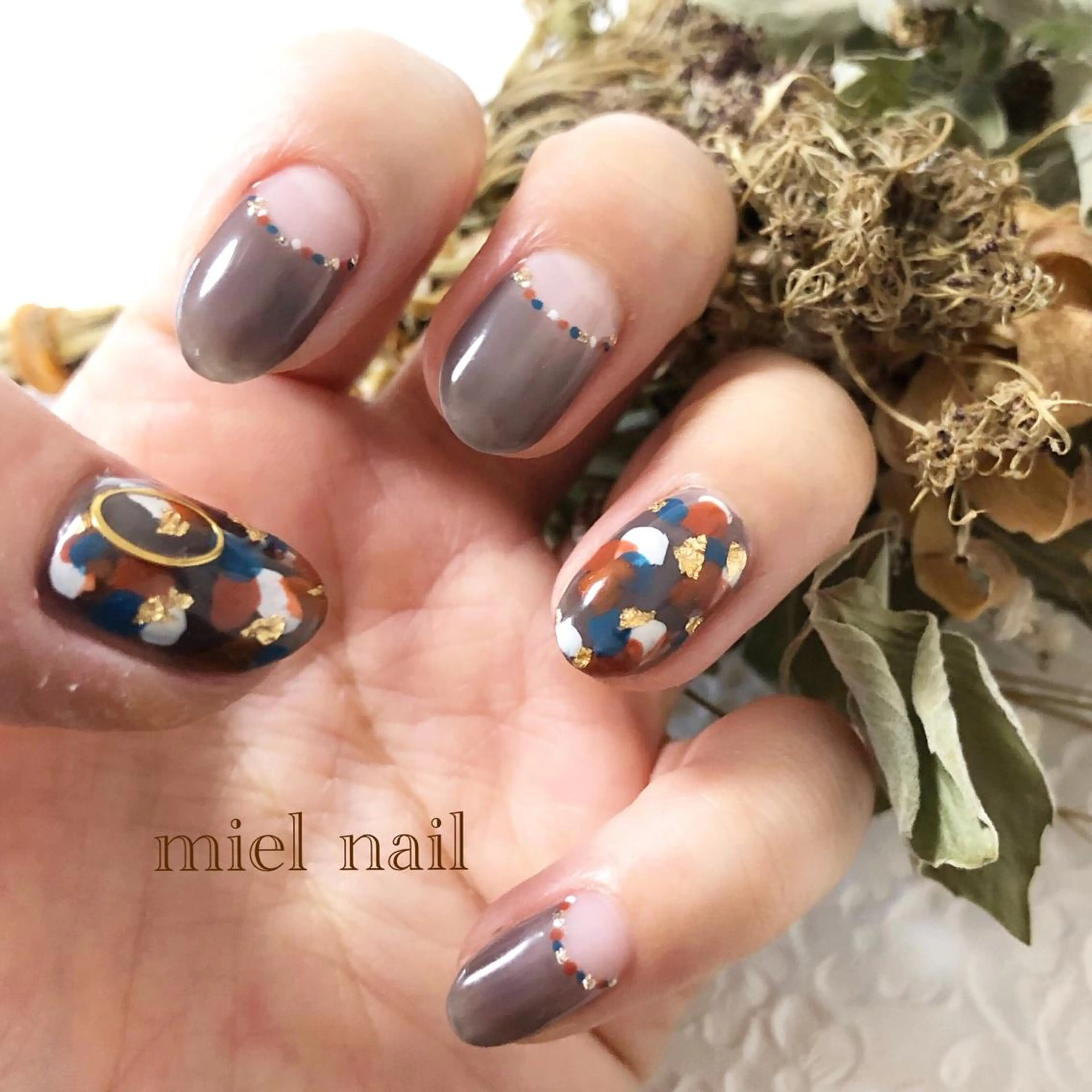 ネイル ハンドネイル miel nailのネイルデザイン