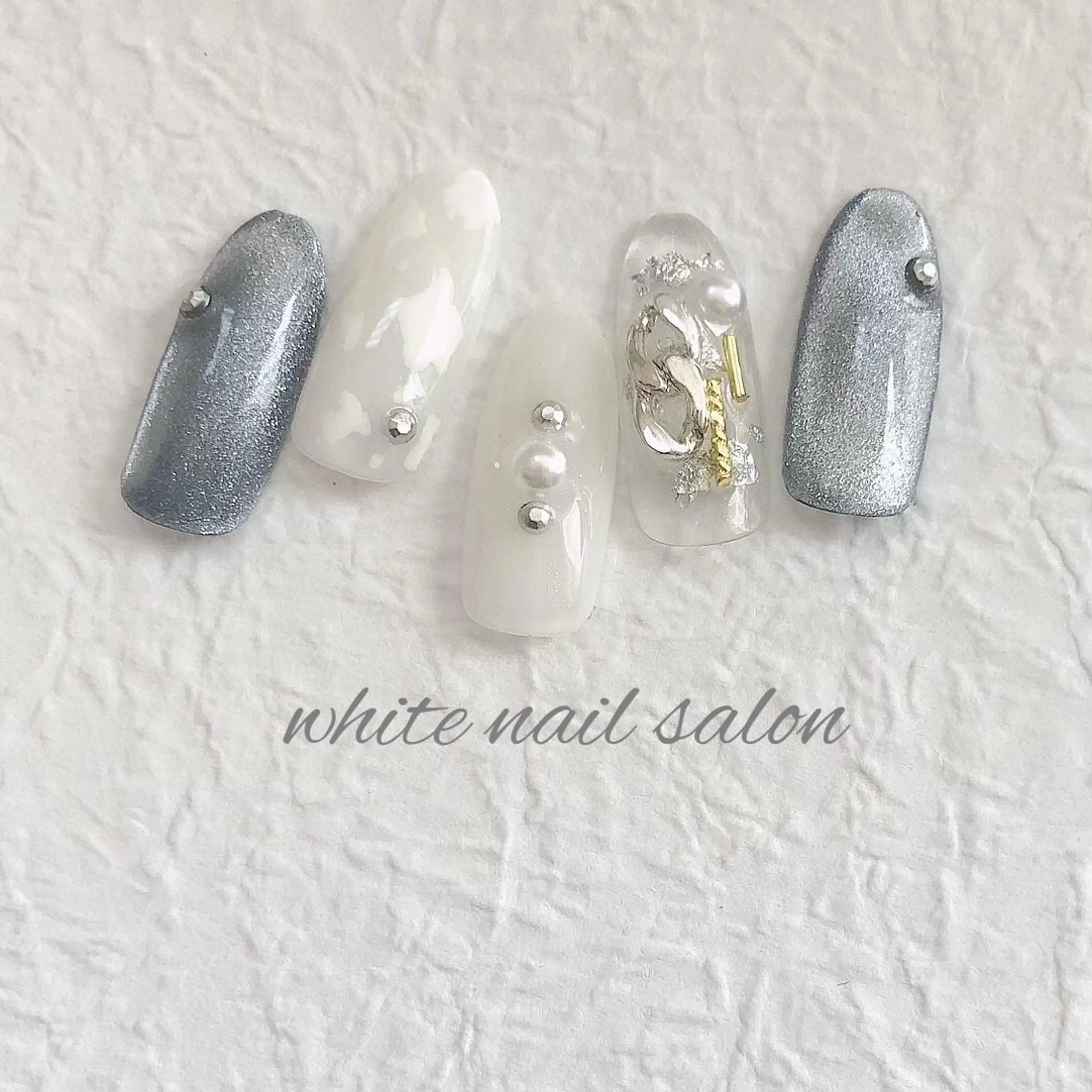 ネイル フットネイル ジェルネイル ハードジェル 持ち込み オフィスネイル white nail salonのネイルデザイン