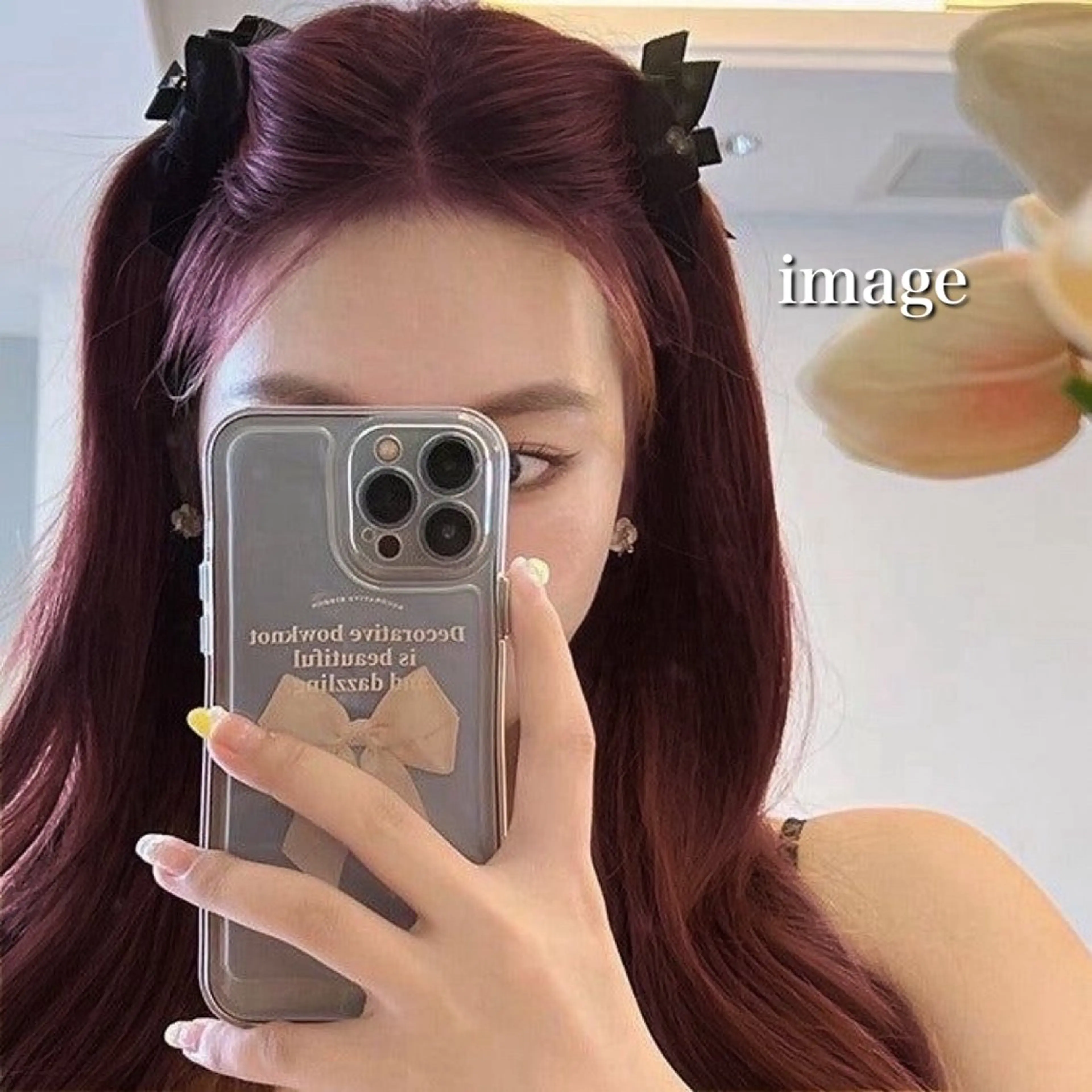 カラー 🤍ブリーチなし ブラウンhimi🤍のヘアスタイル